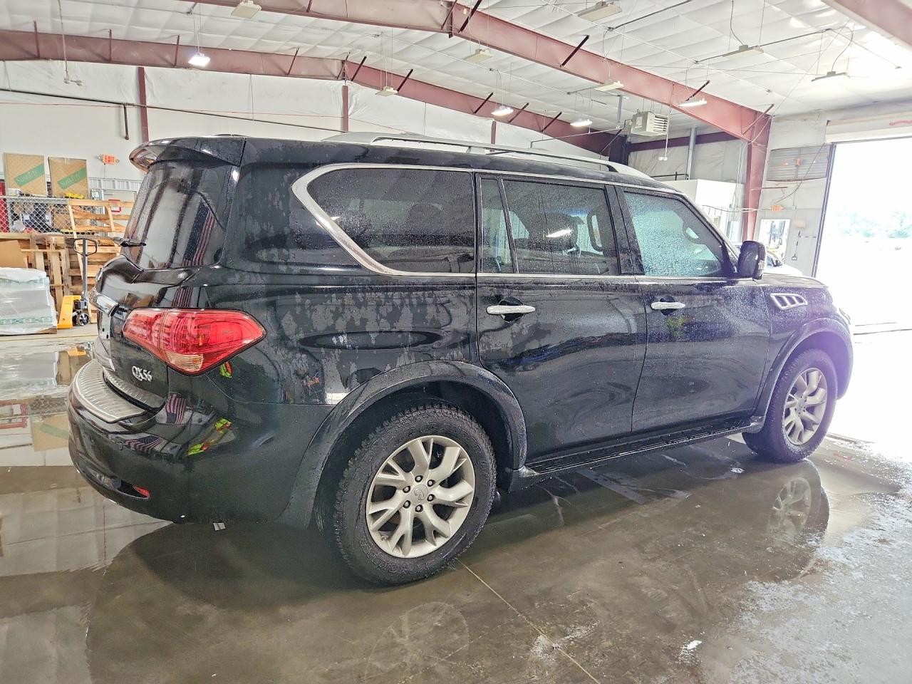 2013 Infiniti Qx56 Base Black vin: JN8AZ2NE7D9040771