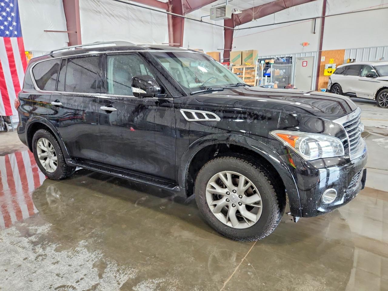 2013 Infiniti Qx56 Base Black vin: JN8AZ2NE7D9040771