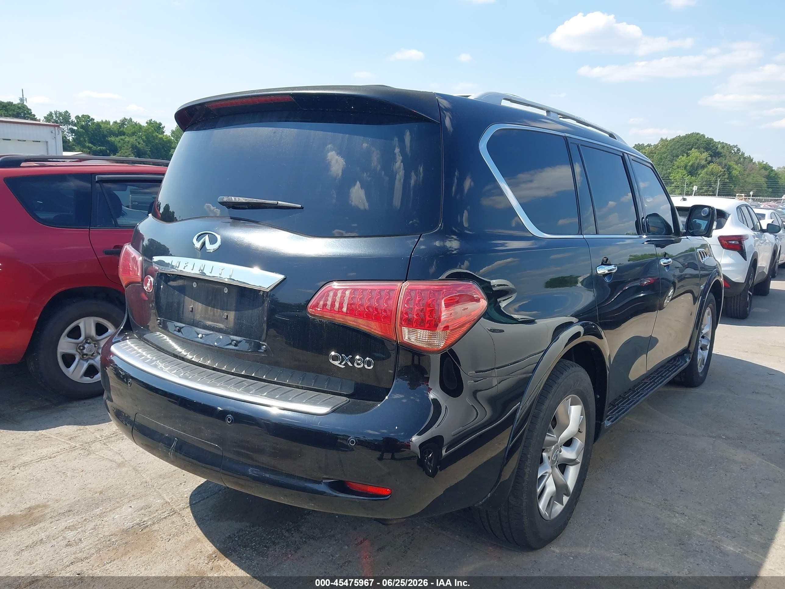 2014 Infiniti Qx80 Black vin: JN8AZ2NE7E9062464