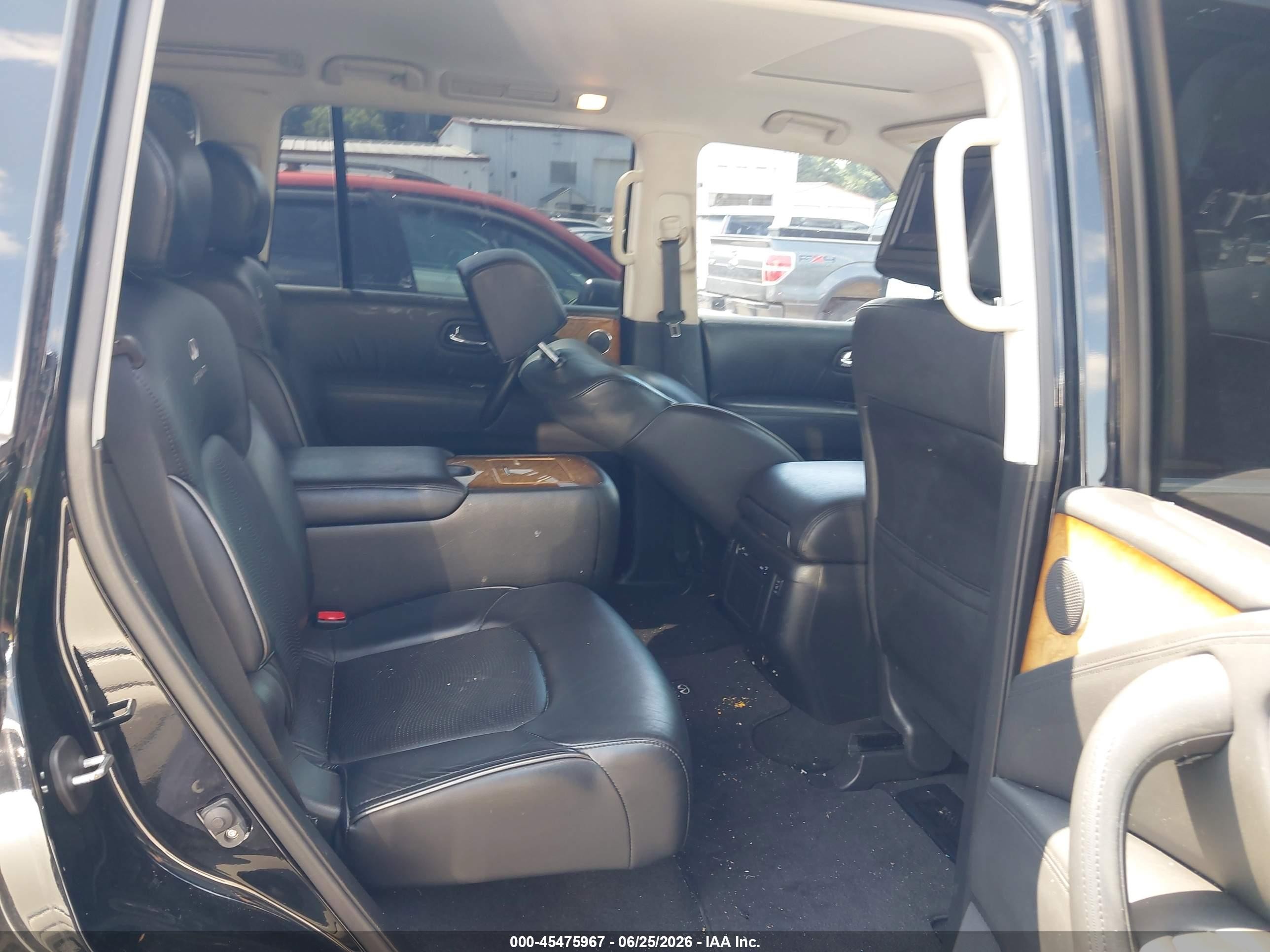 2014 Infiniti Qx80 Black vin: JN8AZ2NE7E9062464