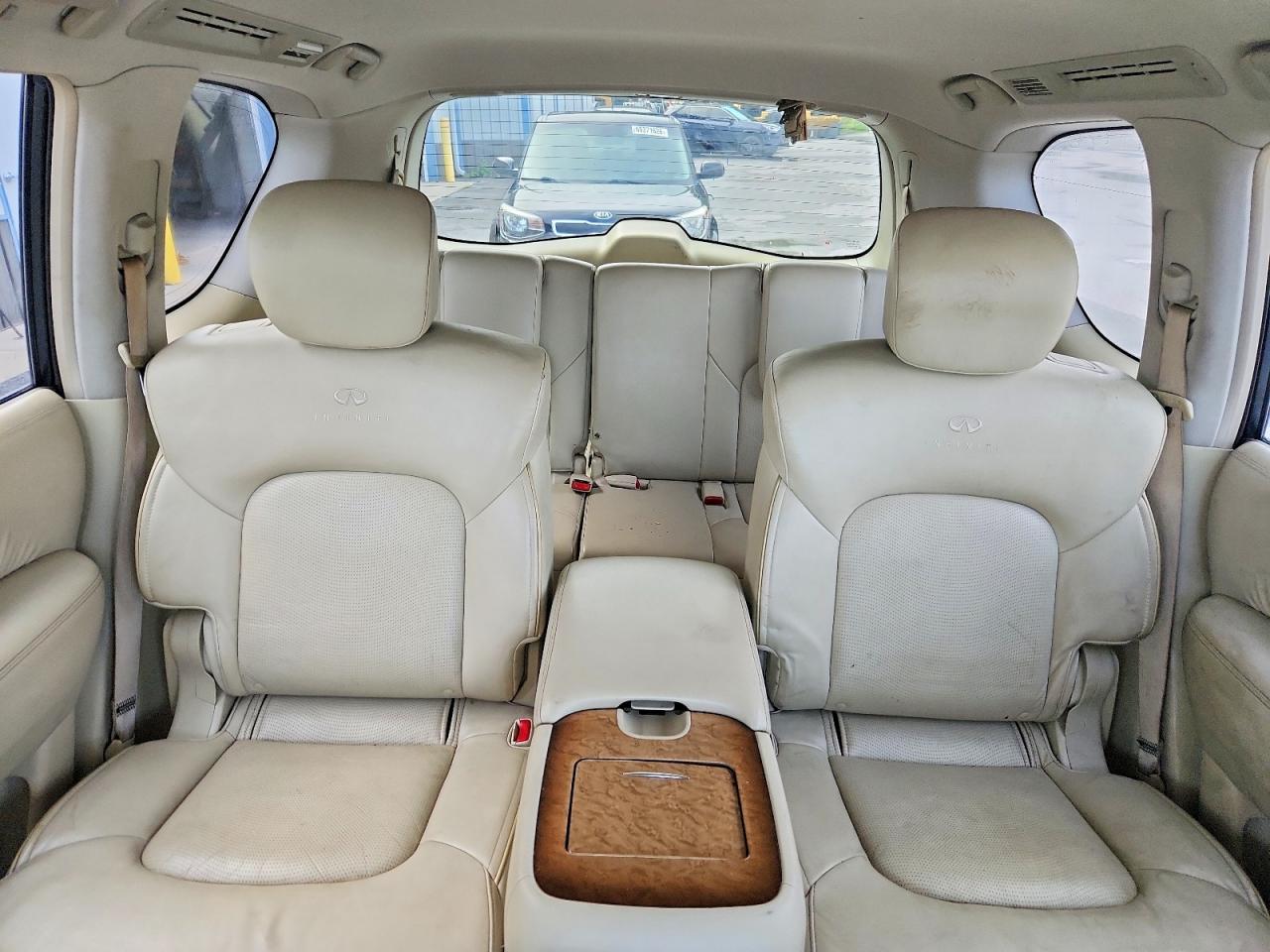2014 Infiniti Qx80 Base Белый vin: JN8AZ2NE7E9068412
