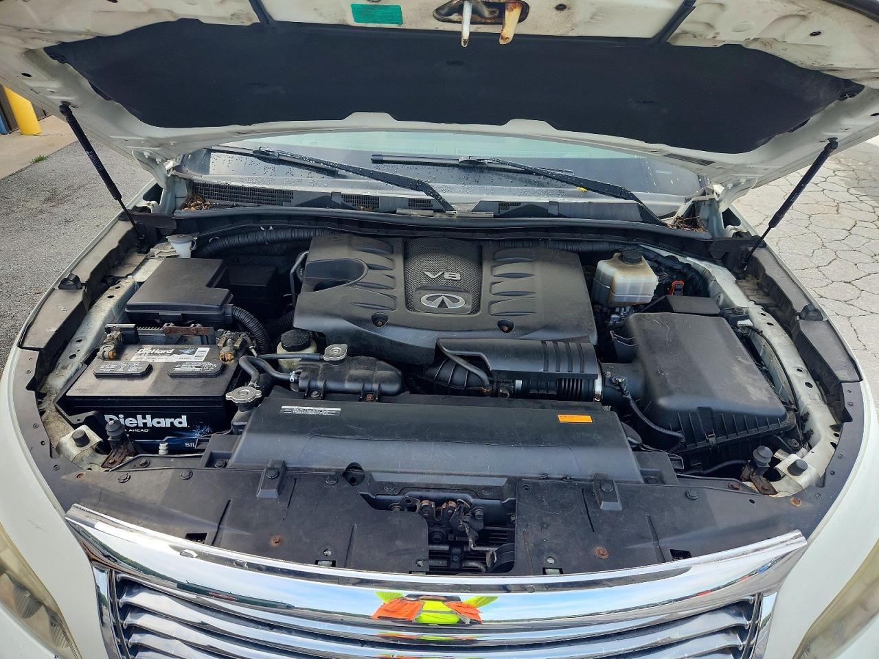 2014 Infiniti Qx80 Base Белый vin: JN8AZ2NE7E9068412
