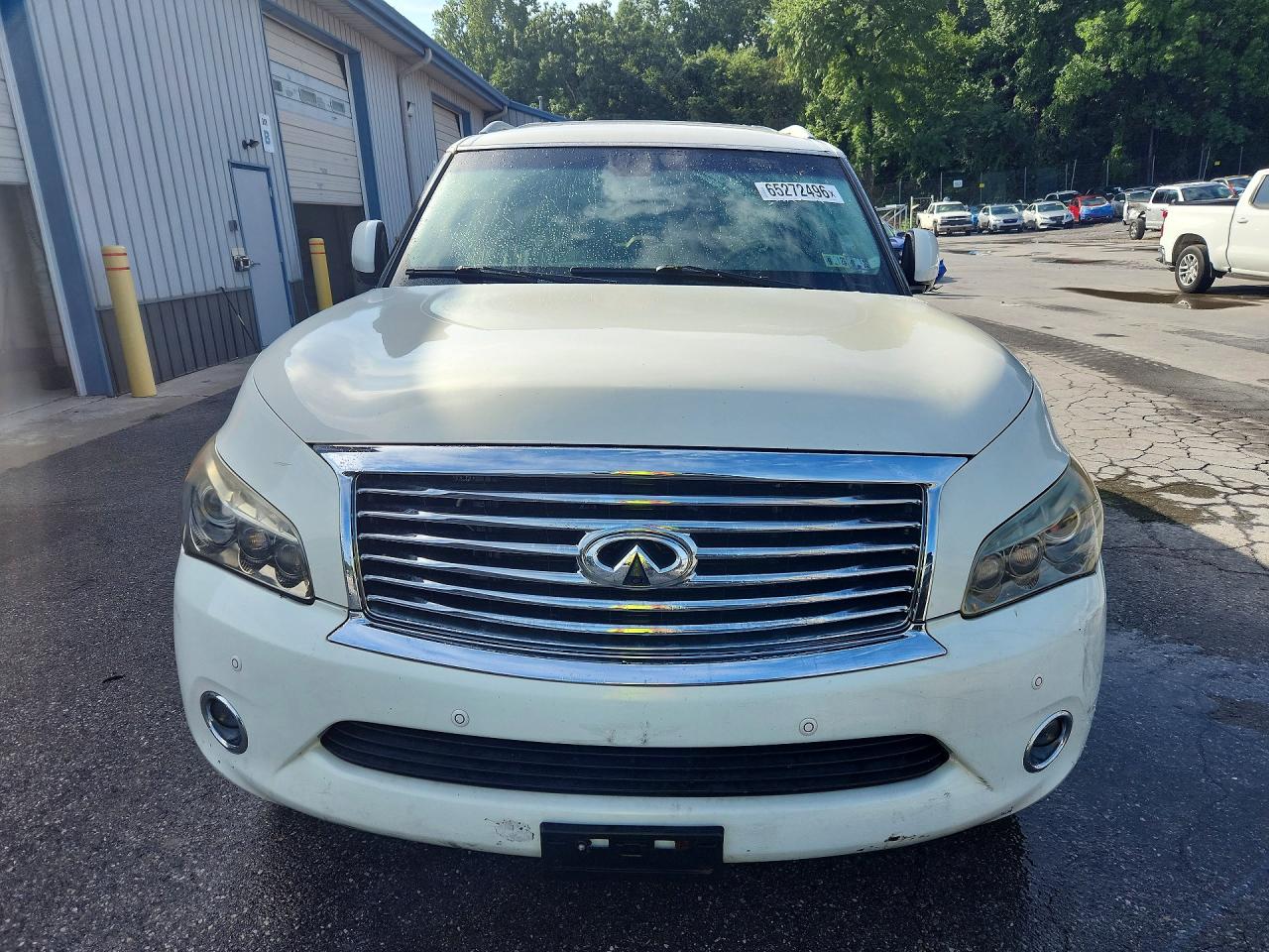 2014 Infiniti Qx80 Base Белый vin: JN8AZ2NE7E9068412