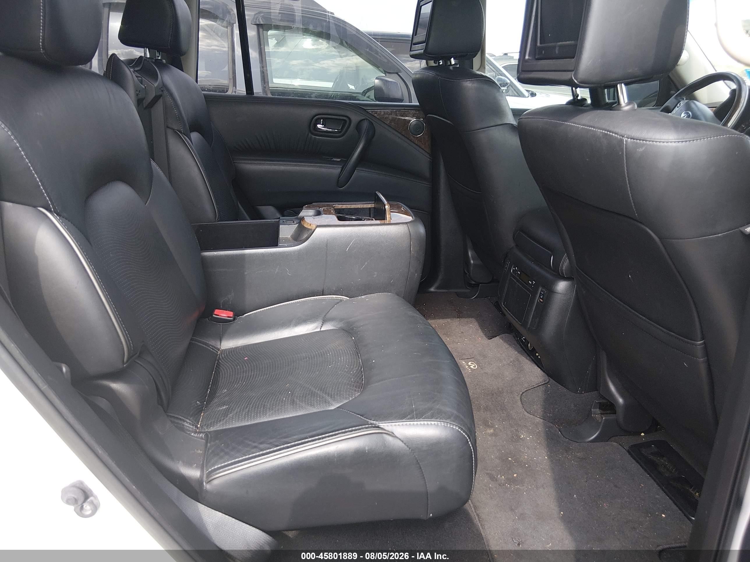 2015 Infiniti Qx80   White vin: JN8AZ2NE7F9081050