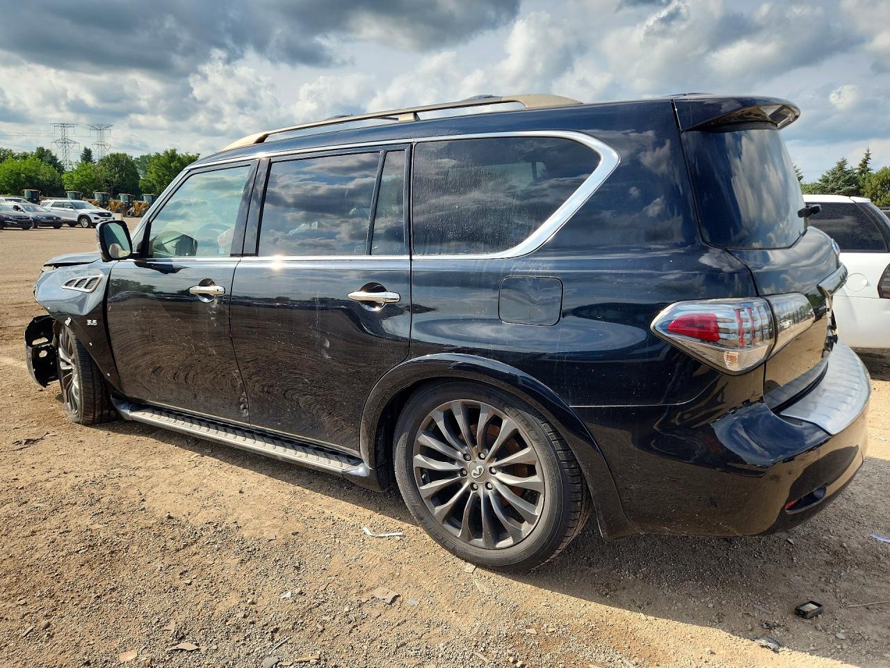 2015 Infiniti Qx80 Base Черный vin: JN8AZ2NE7F9082862