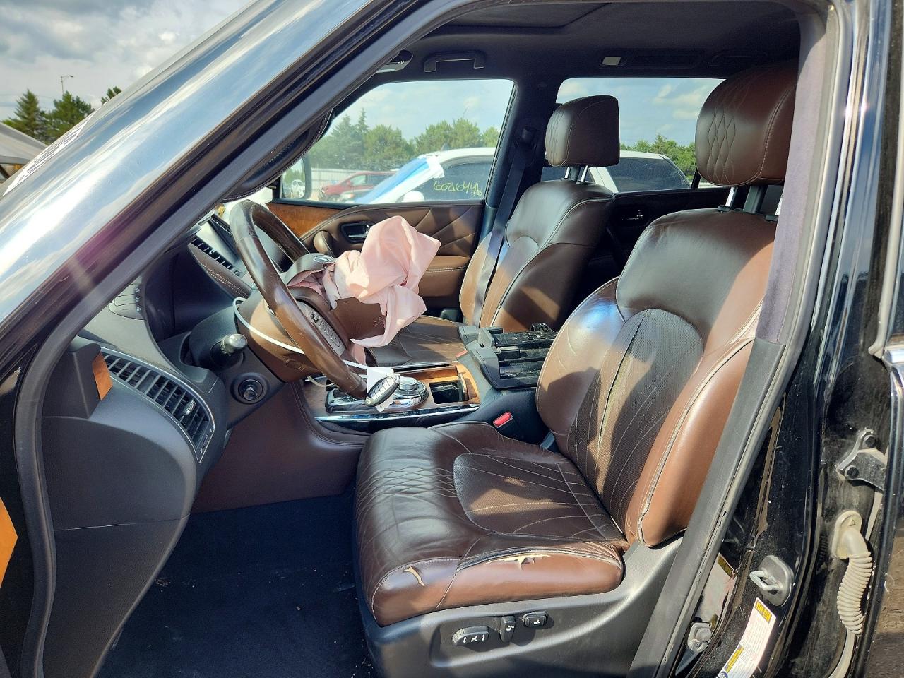 2015 Infiniti Qx80 Base Черный vin: JN8AZ2NE7F9082862