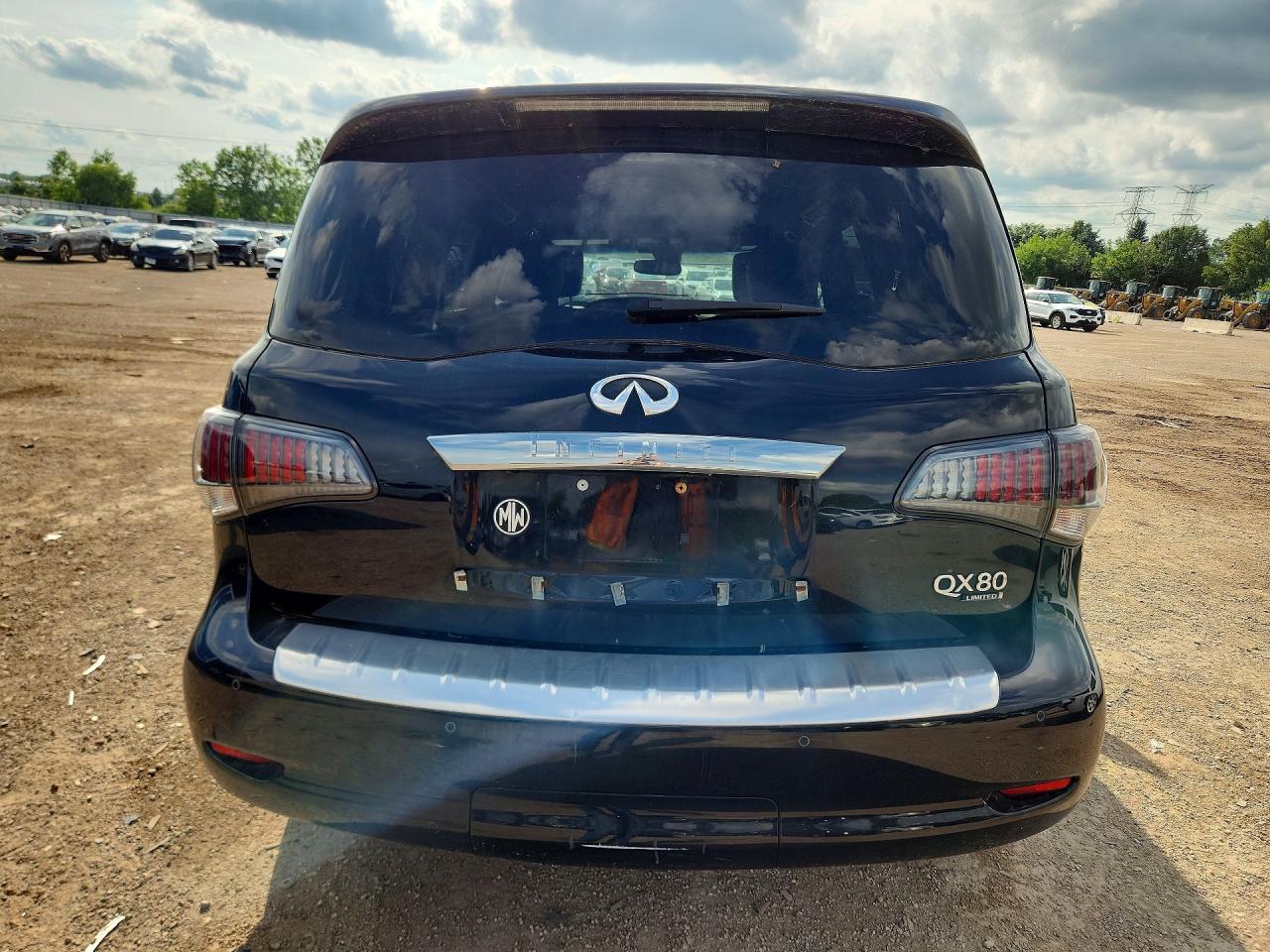 2015 Infiniti Qx80 Base Черный vin: JN8AZ2NE7F9082862