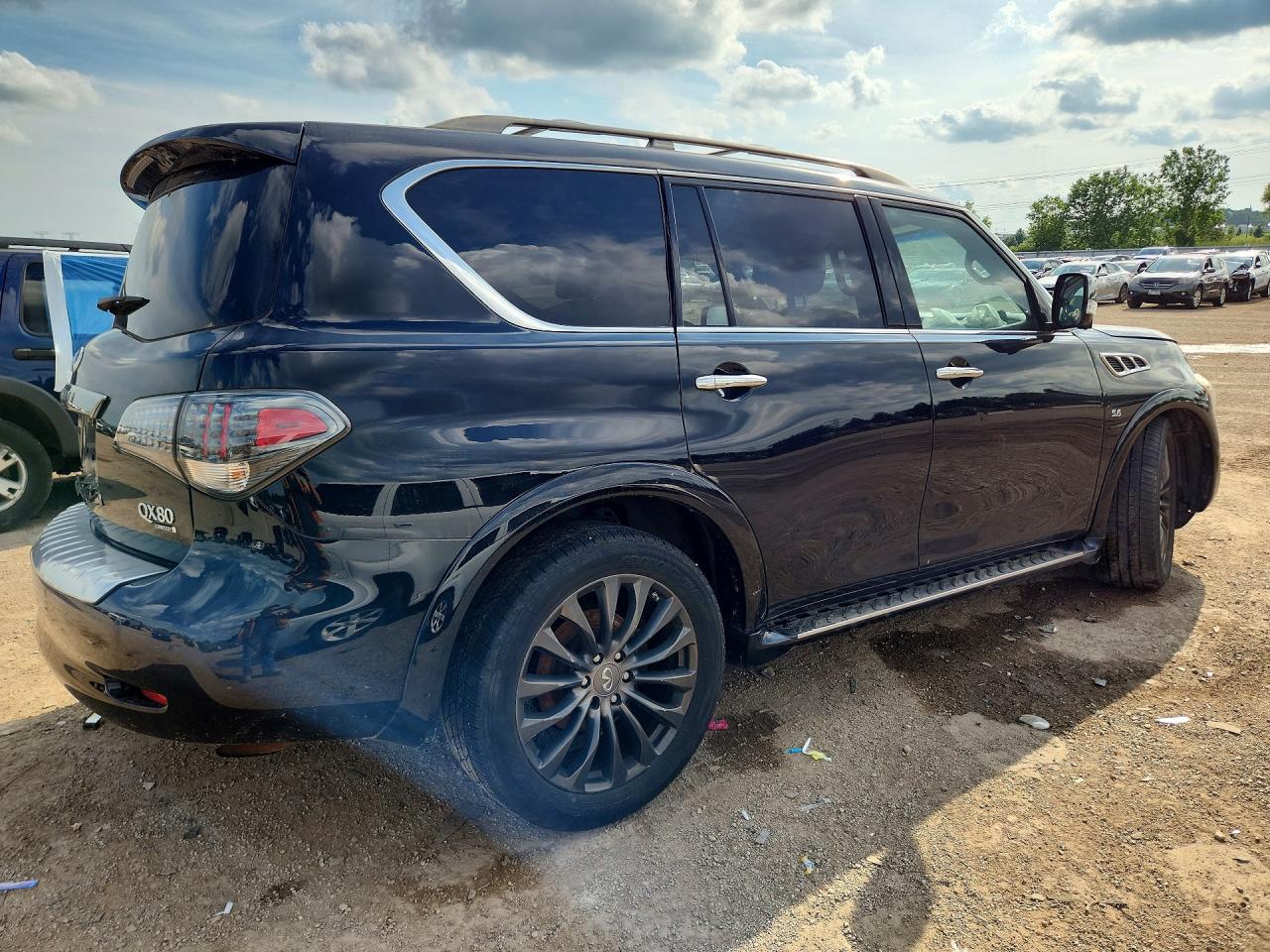 2015 Infiniti Qx80 Base Черный vin: JN8AZ2NE7F9082862