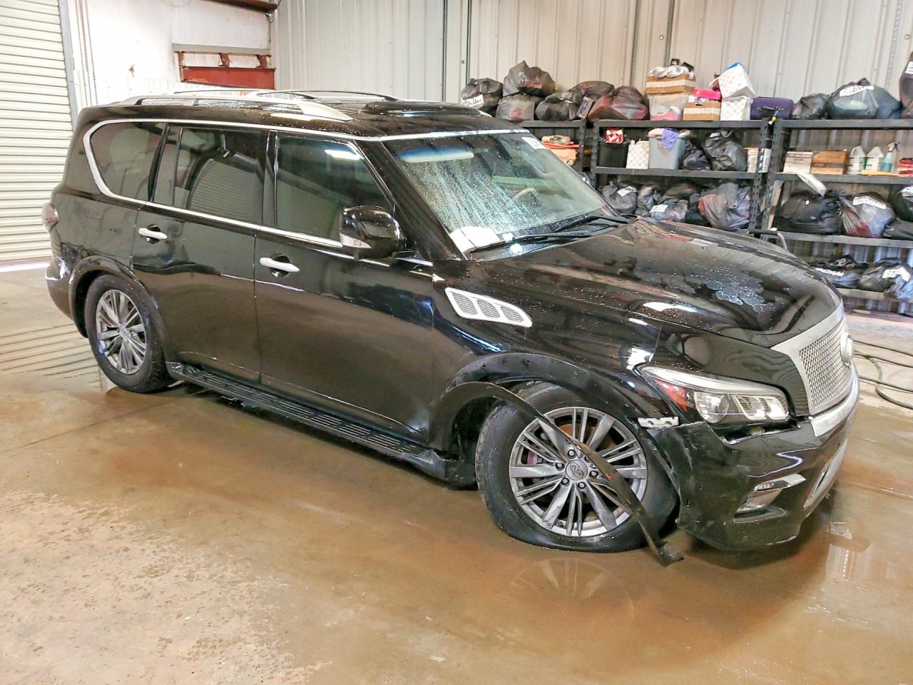 2015 Infiniti Qx80 Base Черный vin: JN8AZ2NE7F9085096