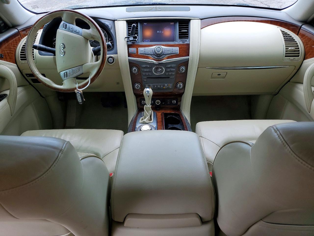 2015 Infiniti Qx80 Base Черный vin: JN8AZ2NE7F9085096