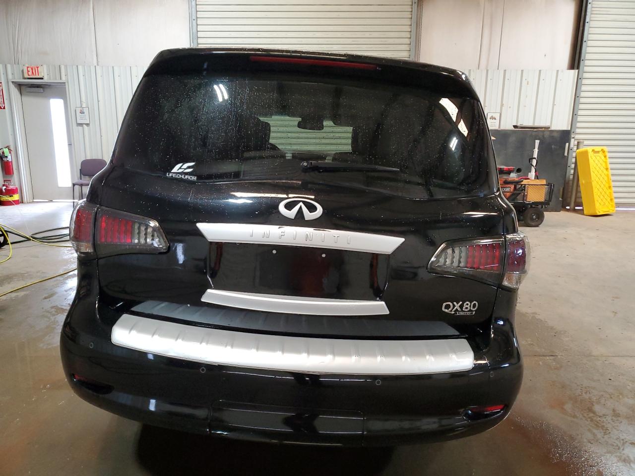 2015 Infiniti Qx80 Base Черный vin: JN8AZ2NE7F9085096 Damage: Rear Bumper, Chipped, 2
