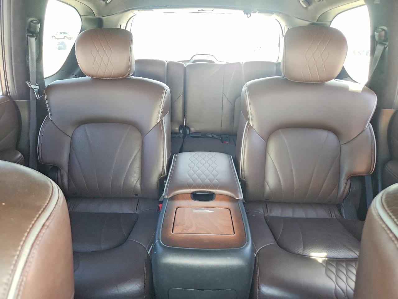 2015 Infiniti Qx80 Base White vin: JN8AZ2NE7F9086376