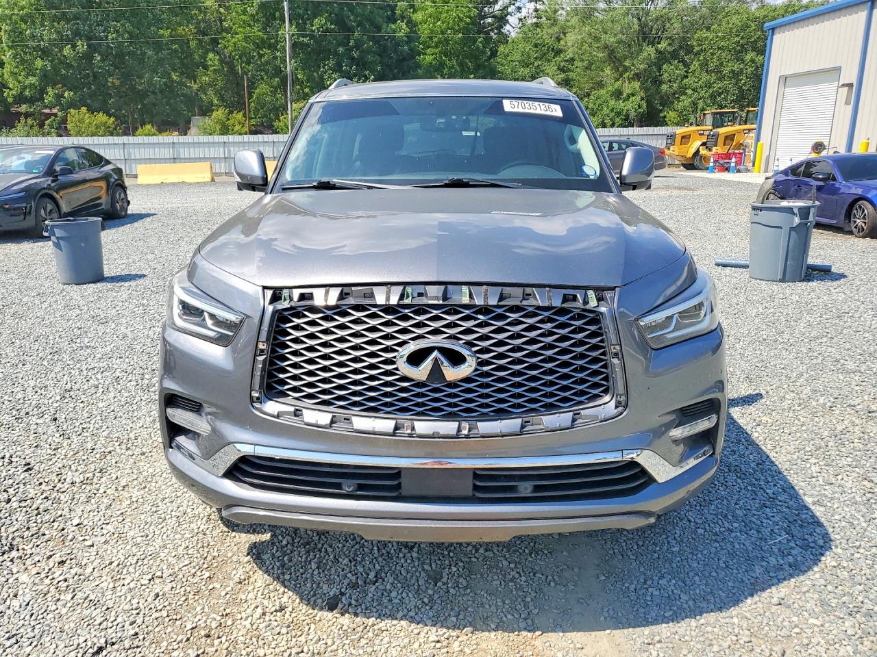 2018 Infiniti Qx80 Base Серебряный vin: JN8AZ2NE7J9190665