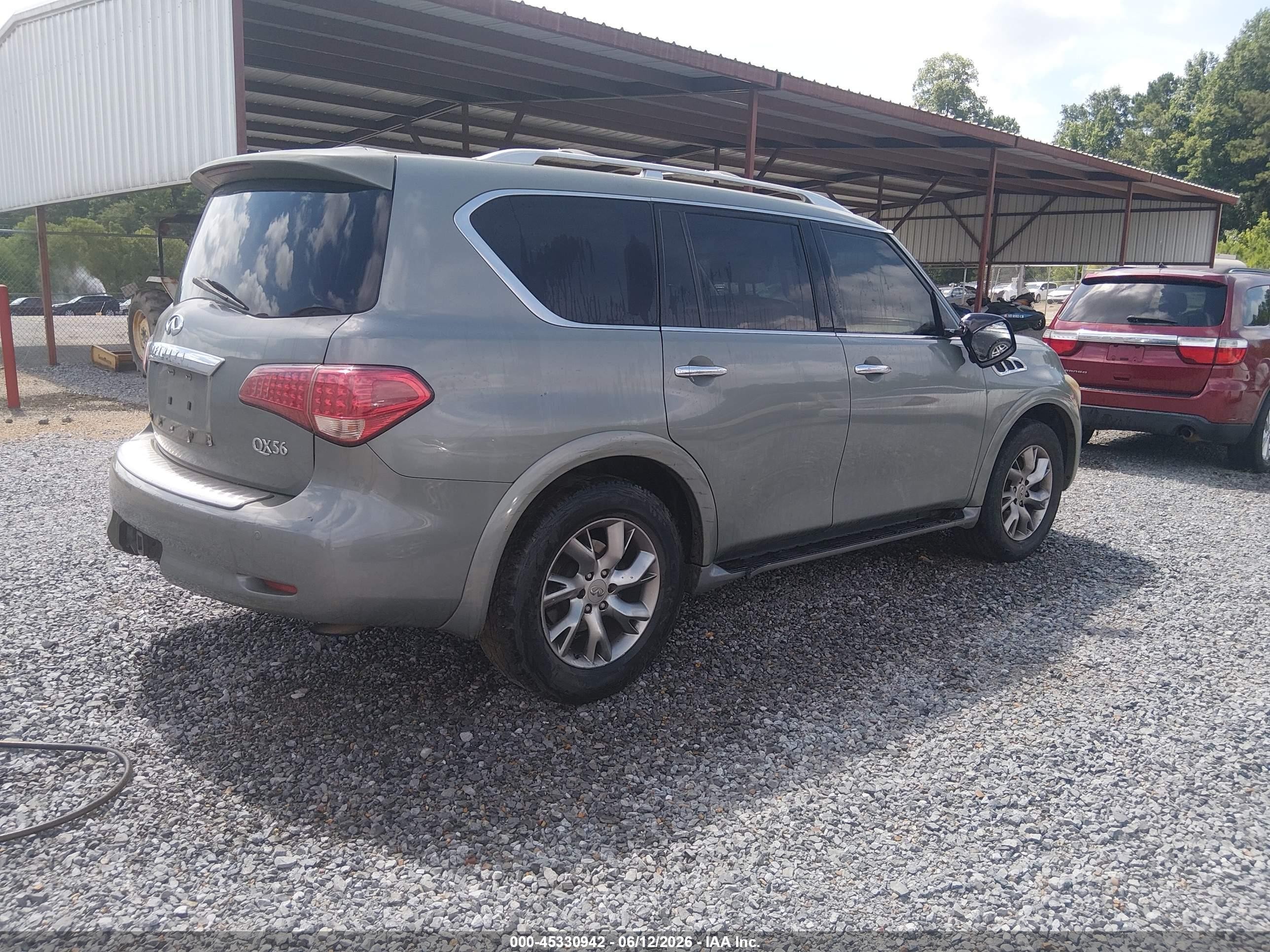 2011 Infiniti Qx56   Green vin: JN8AZ2NE8B9001362
