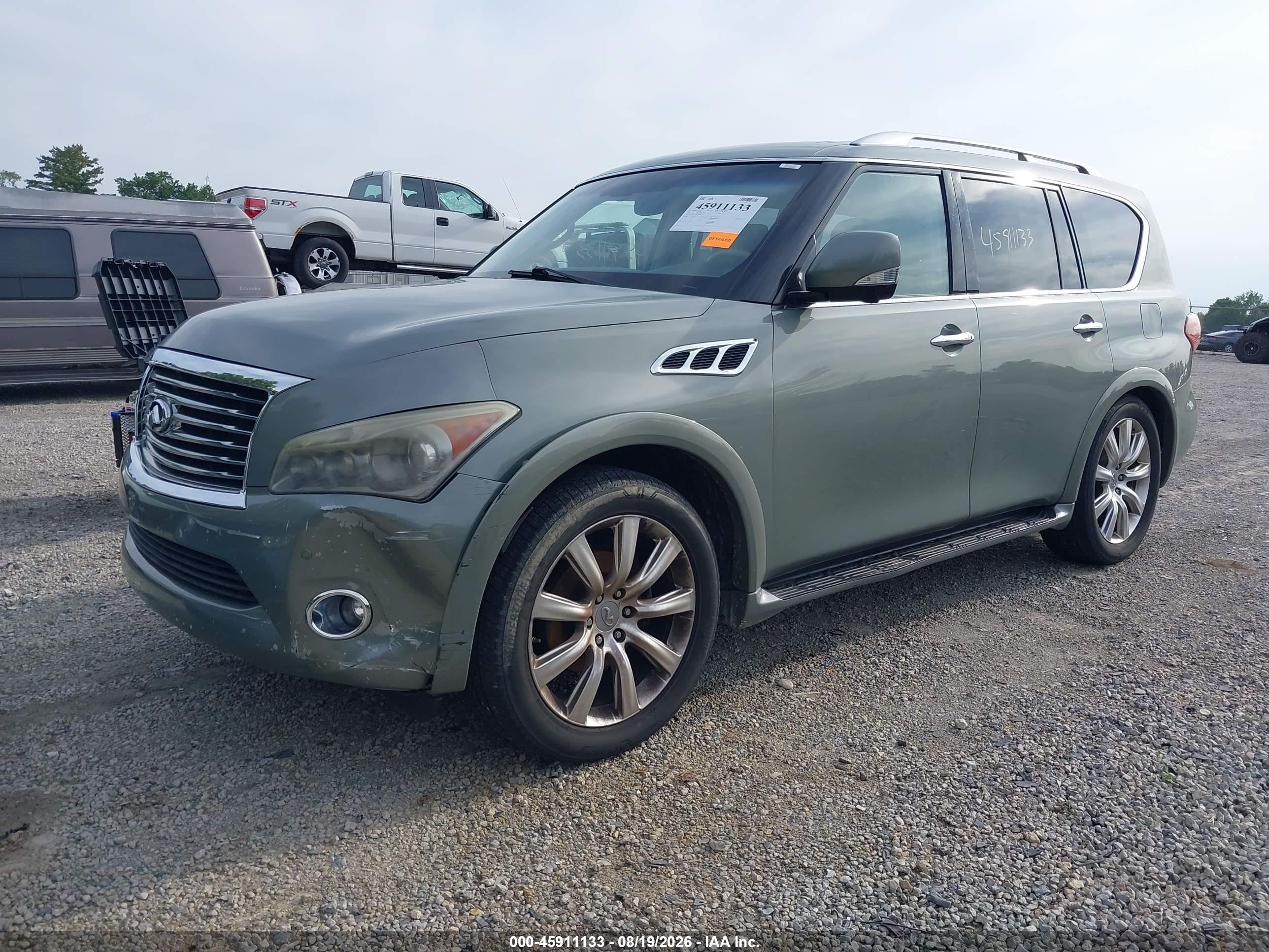2011 Infiniti Qx56   Green vin: JN8AZ2NE8B9001877