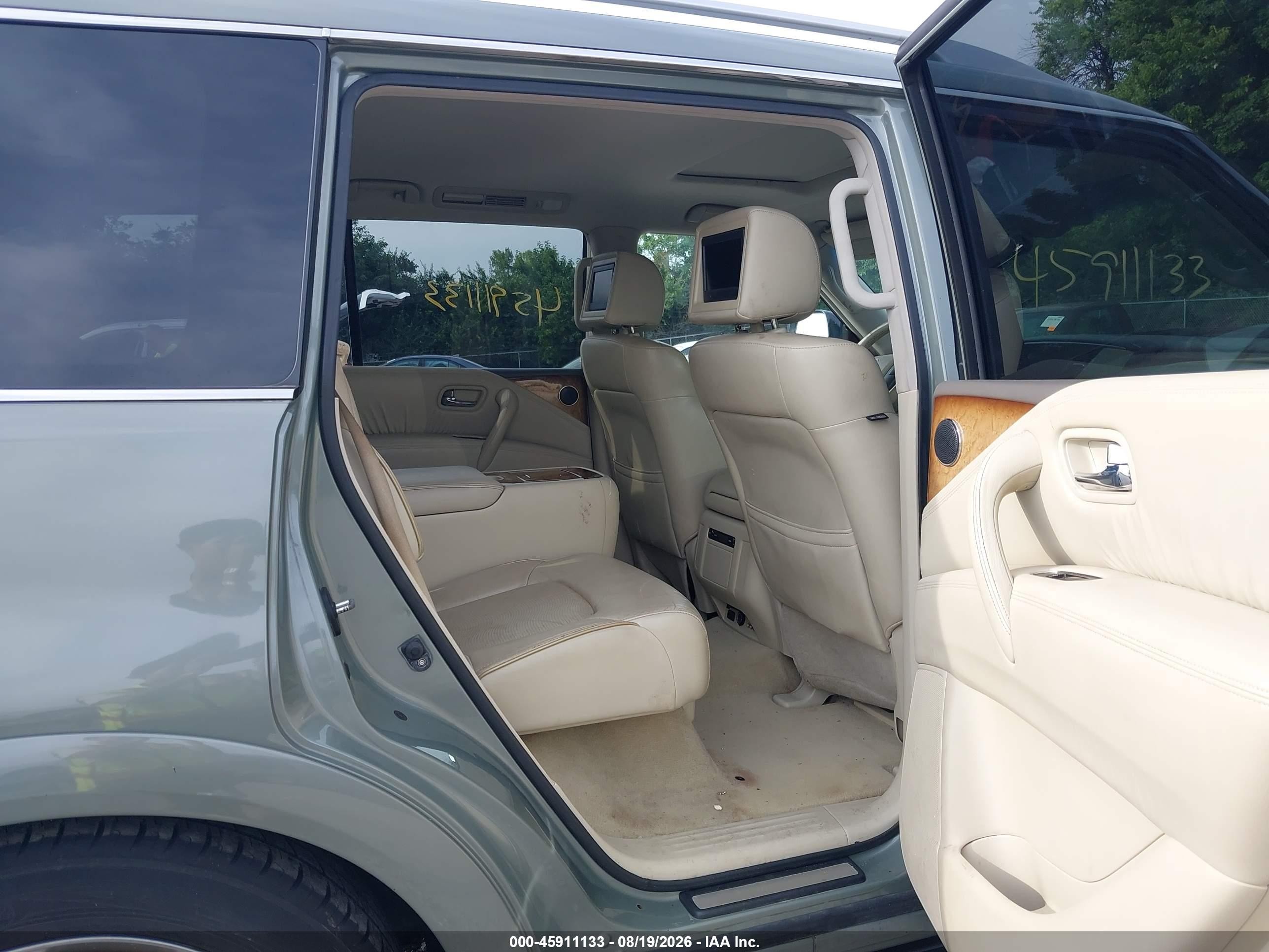 2011 Infiniti Qx56   Green vin: JN8AZ2NE8B9001877