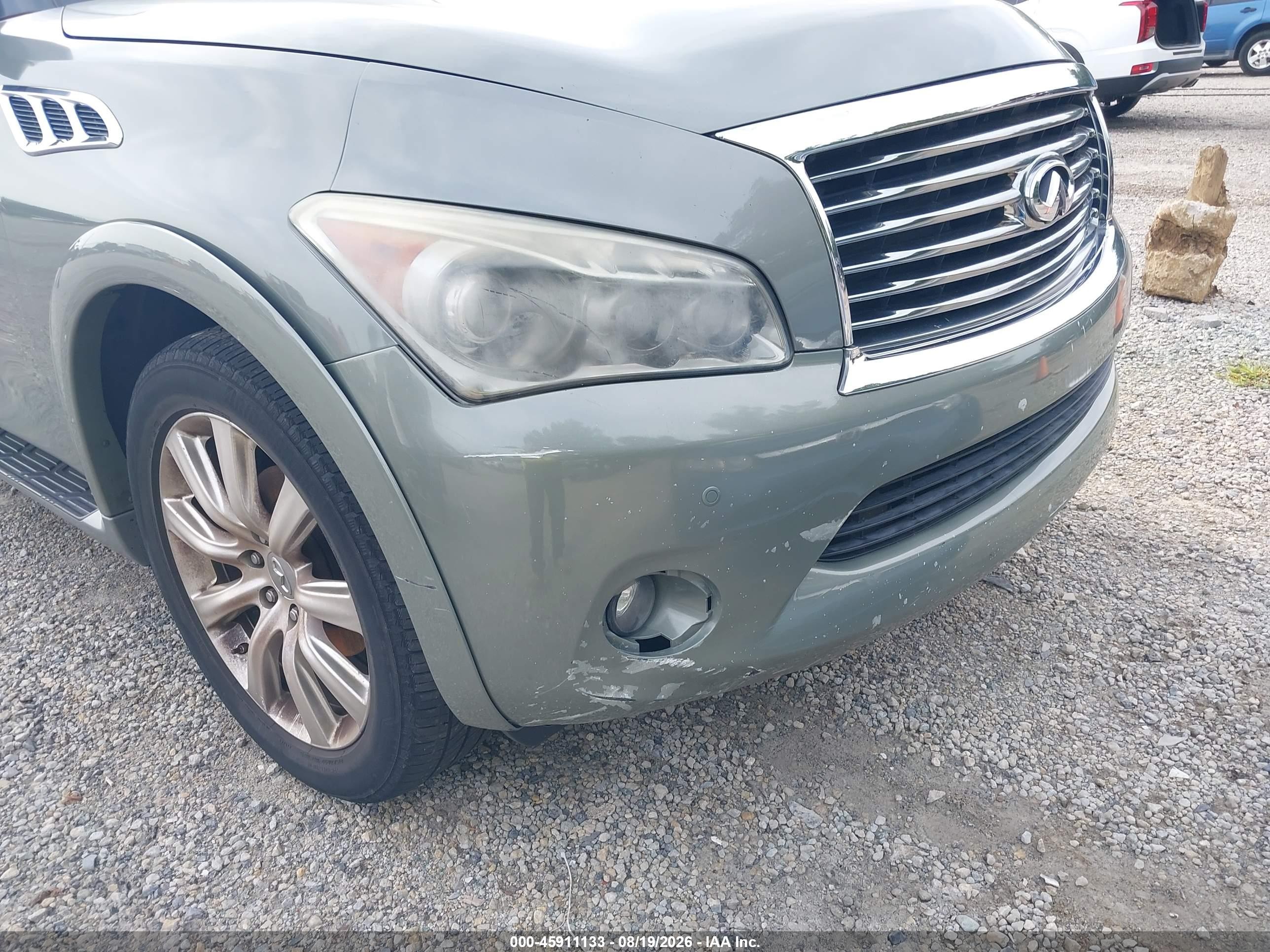 2011 Infiniti Qx56   Green vin: JN8AZ2NE8B9001877