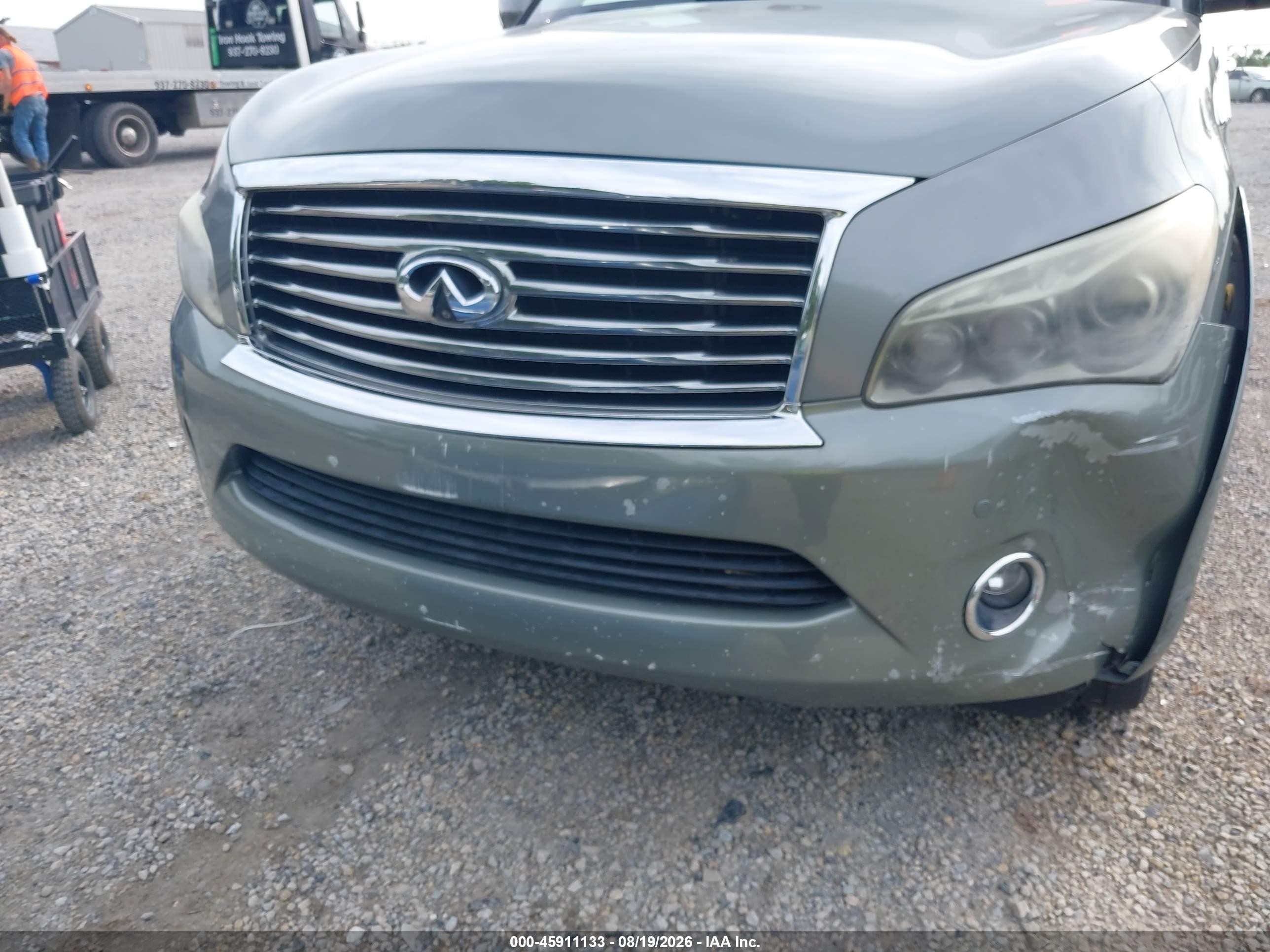 2011 Infiniti Qx56   Green vin: JN8AZ2NE8B9001877