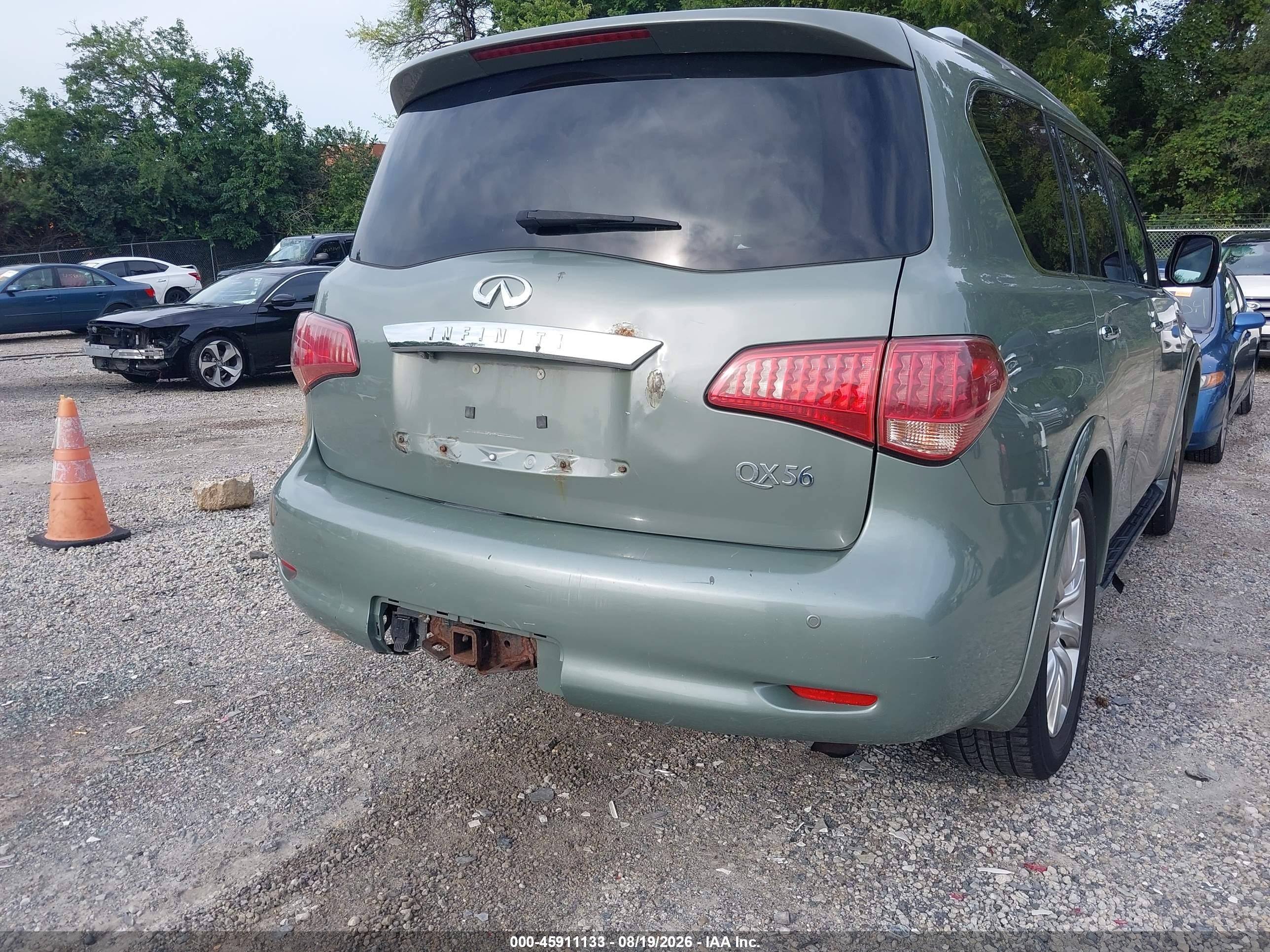 2011 Infiniti Qx56   Green vin: JN8AZ2NE8B9001877