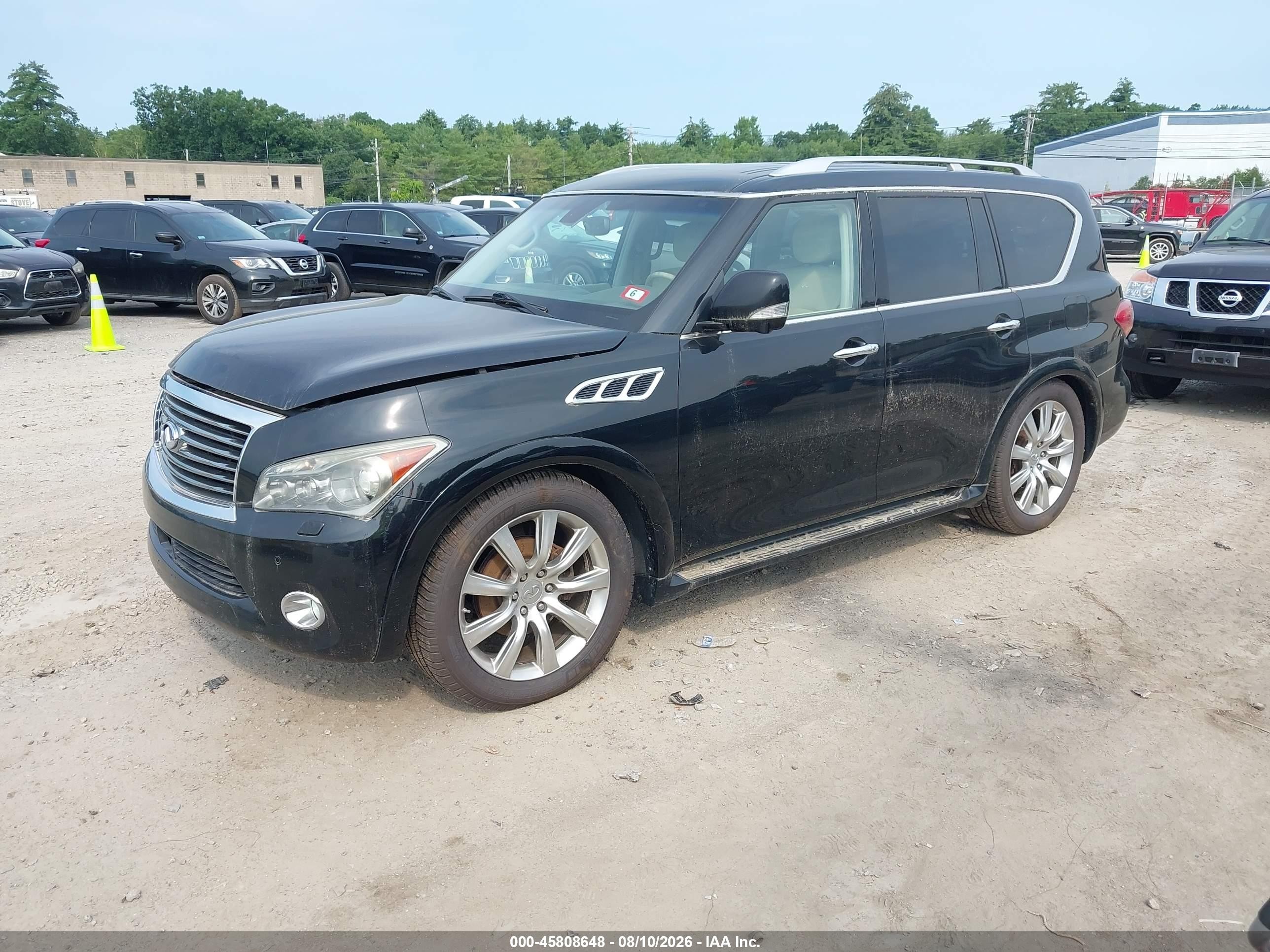 2011 Infiniti Qx56   Black vin: JN8AZ2NE8B9002690