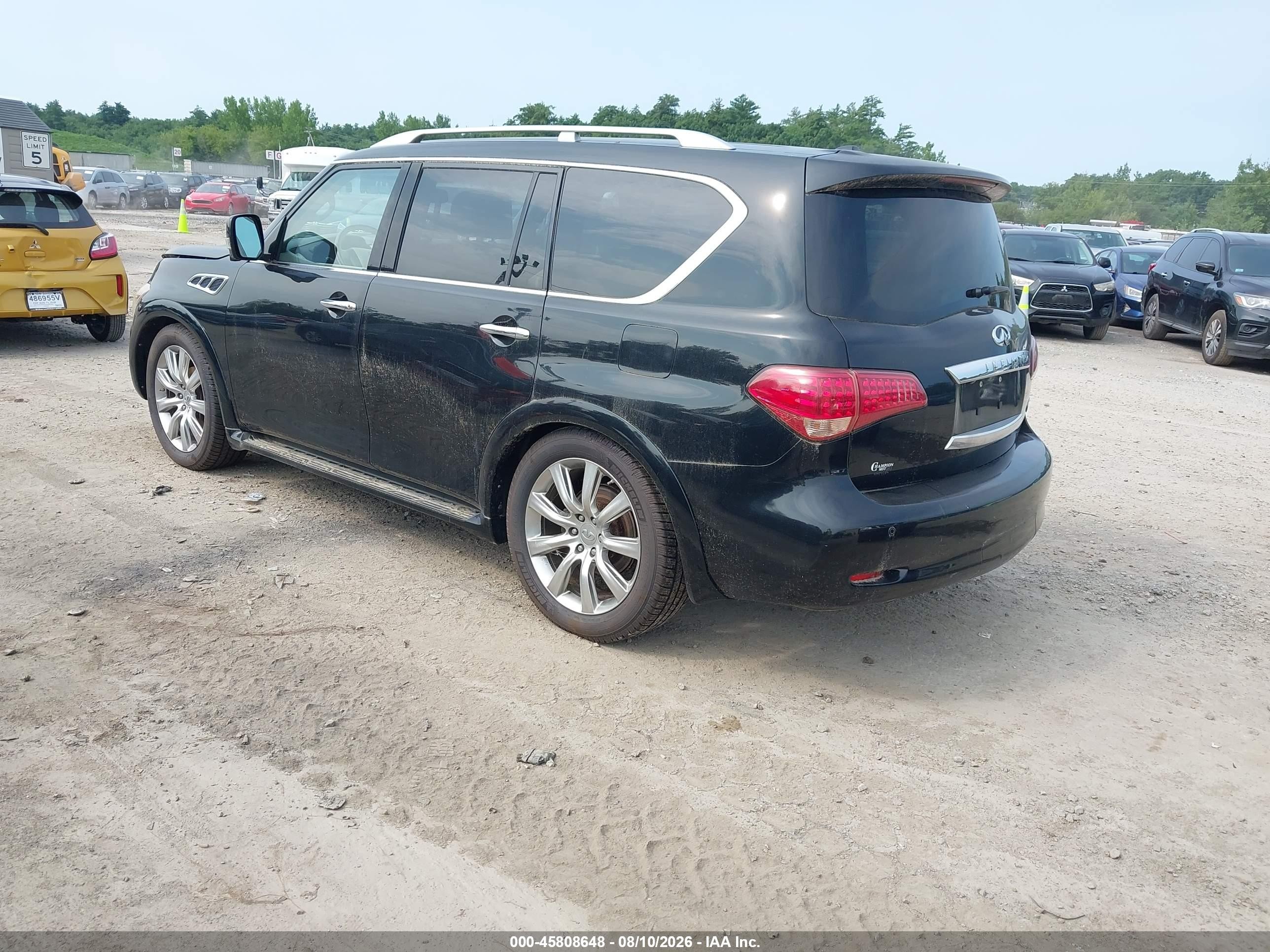 2011 Infiniti Qx56   Black vin: JN8AZ2NE8B9002690