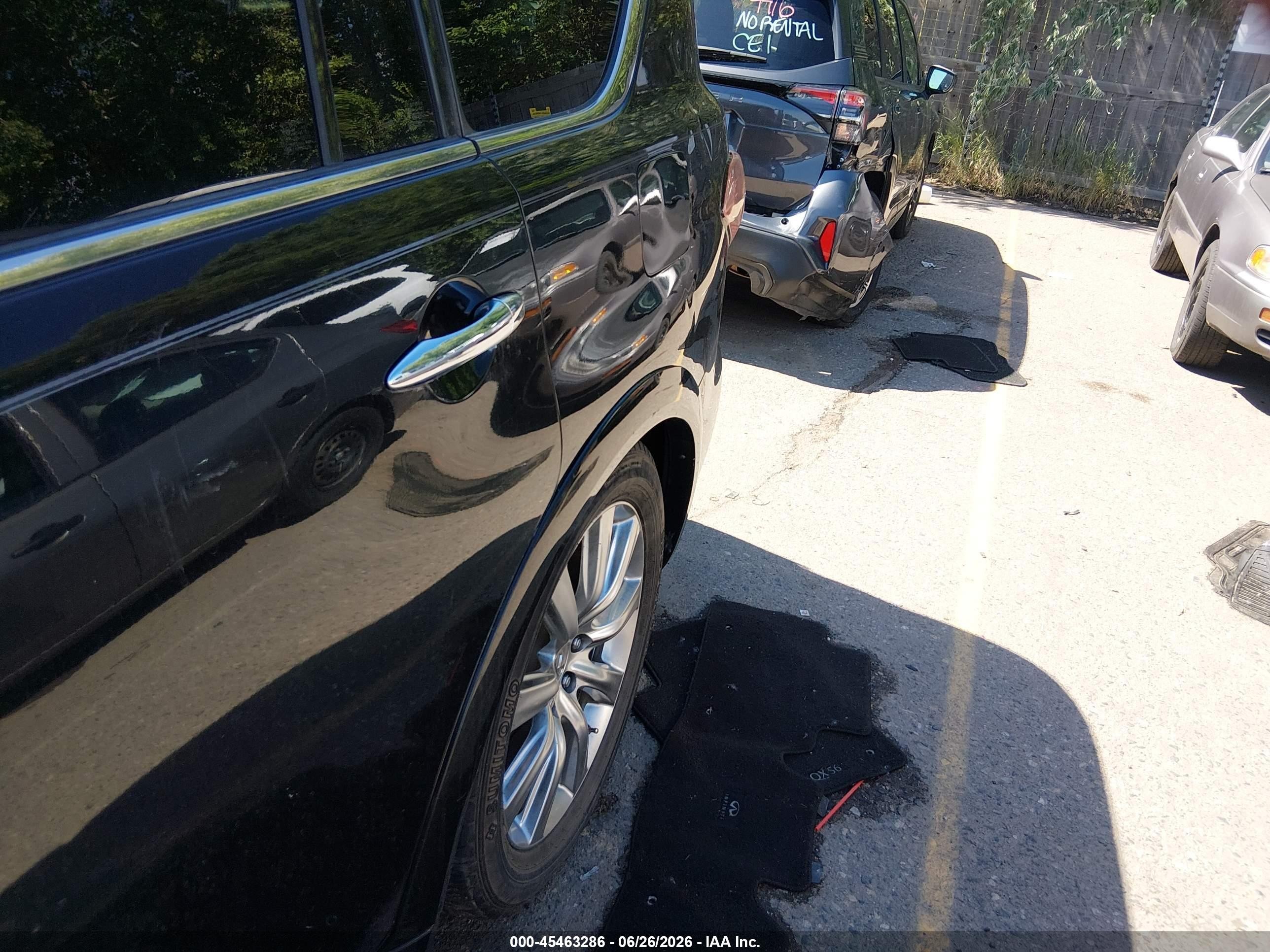 2011 Infiniti Qx56   Black vin: JN8AZ2NE8B9004388