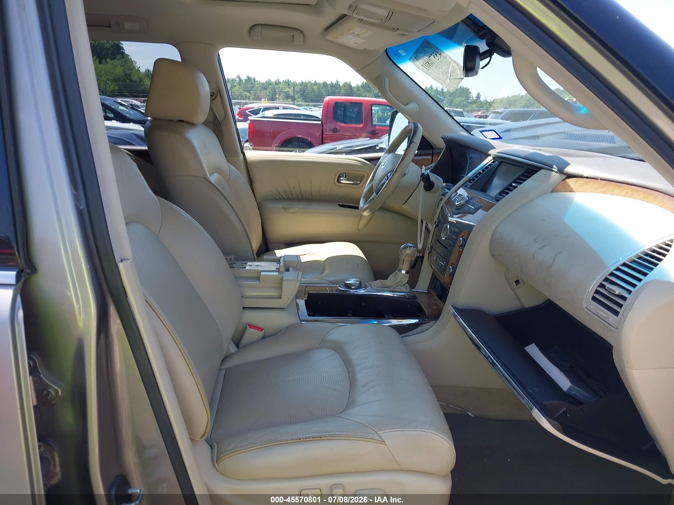 2011 Infiniti Qx56   Gray vin: JN8AZ2NE8B9007503