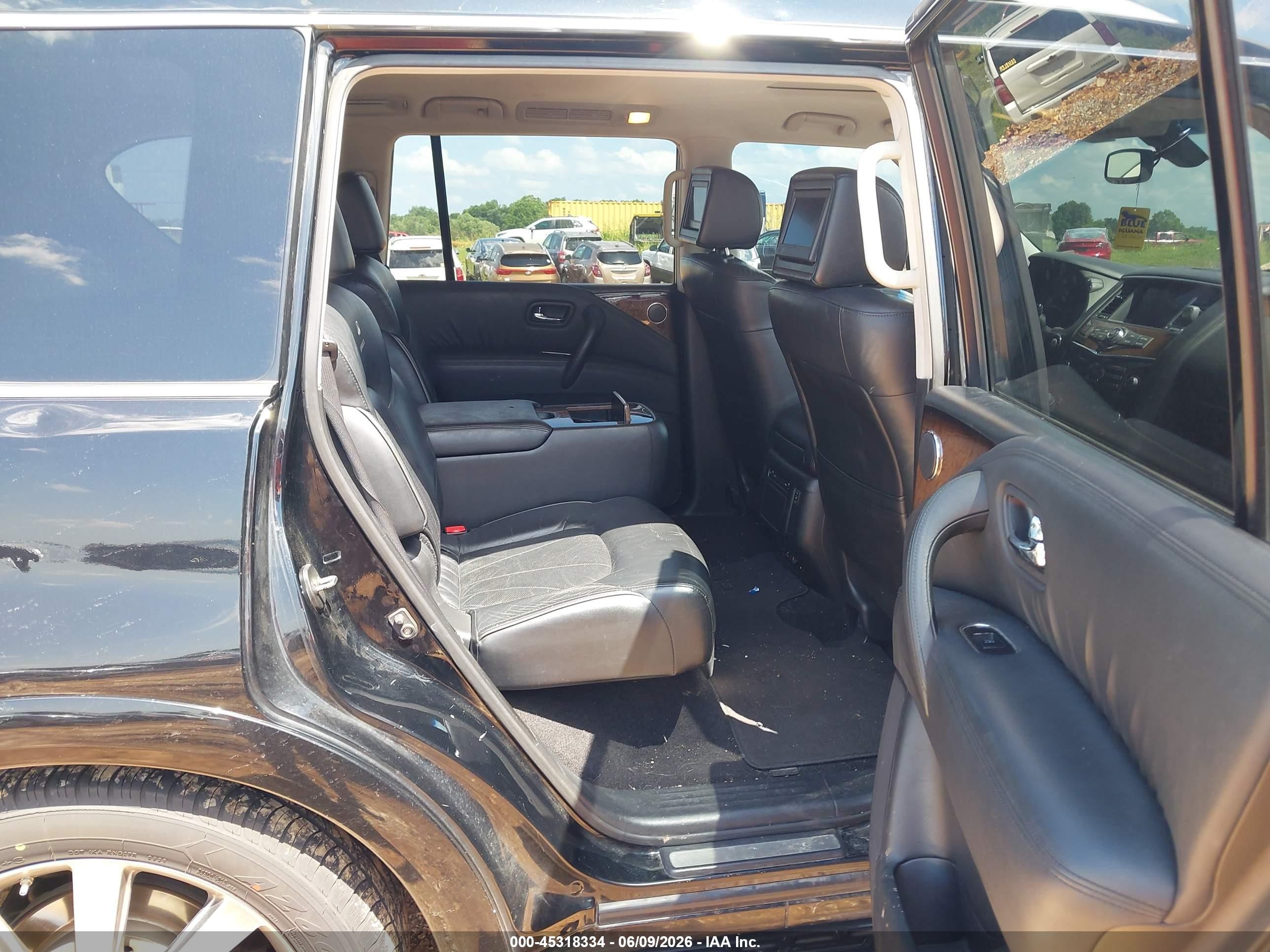 2012 Infiniti Qx56   Black vin: JN8AZ2NE8C9016381