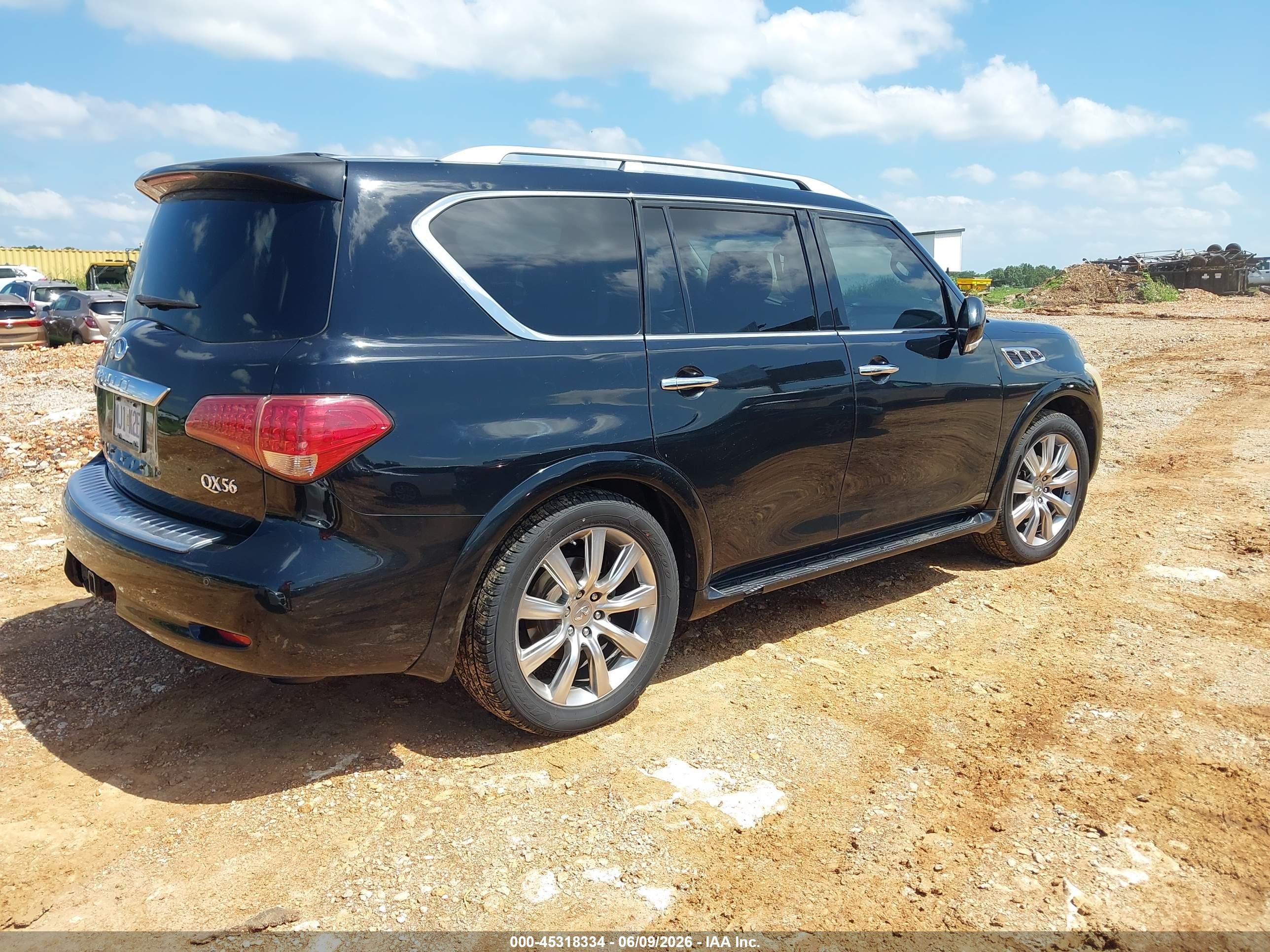2012 Infiniti Qx56   Black vin: JN8AZ2NE8C9016381