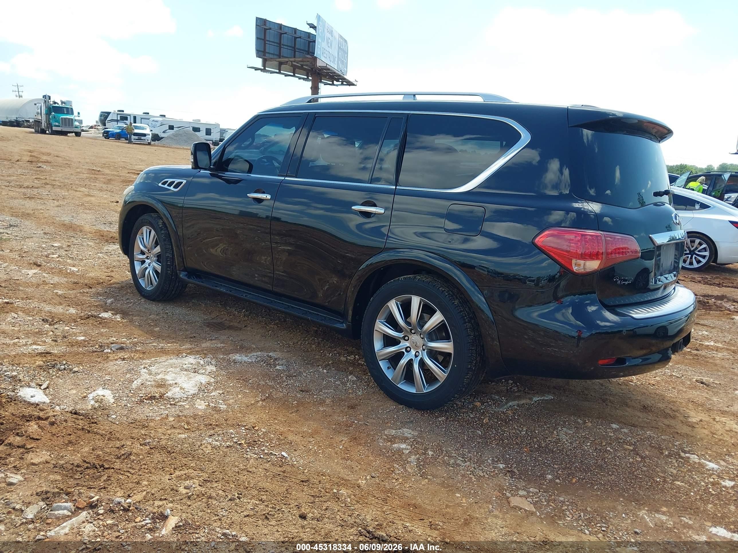 2012 Infiniti Qx56   Black vin: JN8AZ2NE8C9016381