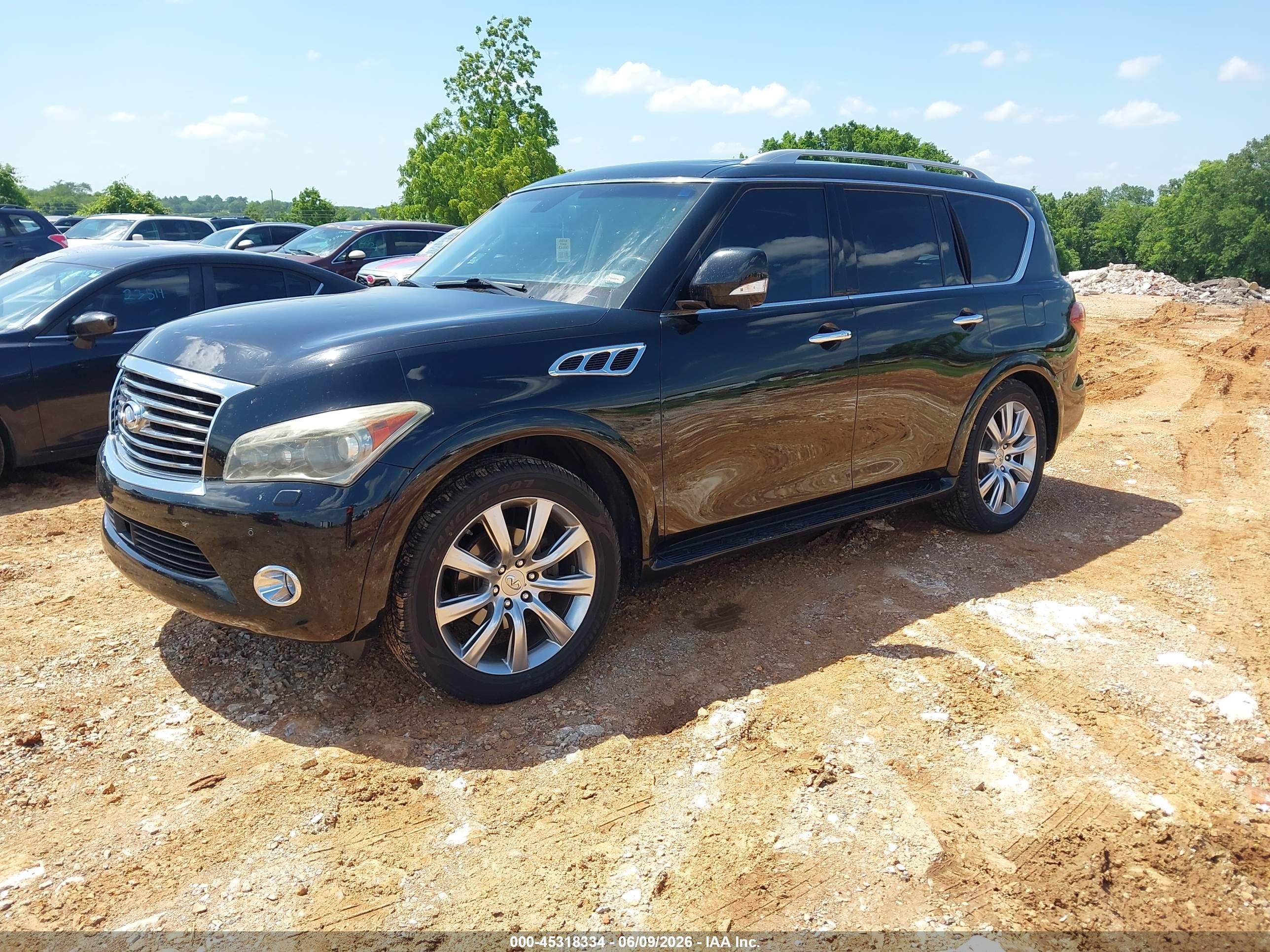2012 Infiniti Qx56   Black vin: JN8AZ2NE8C9016381