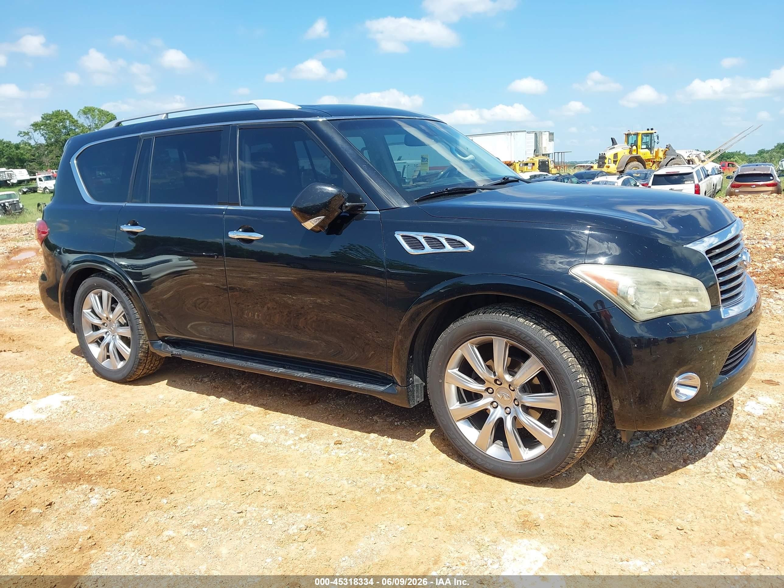 2012 Infiniti Qx56   Black vin: JN8AZ2NE8C9016381