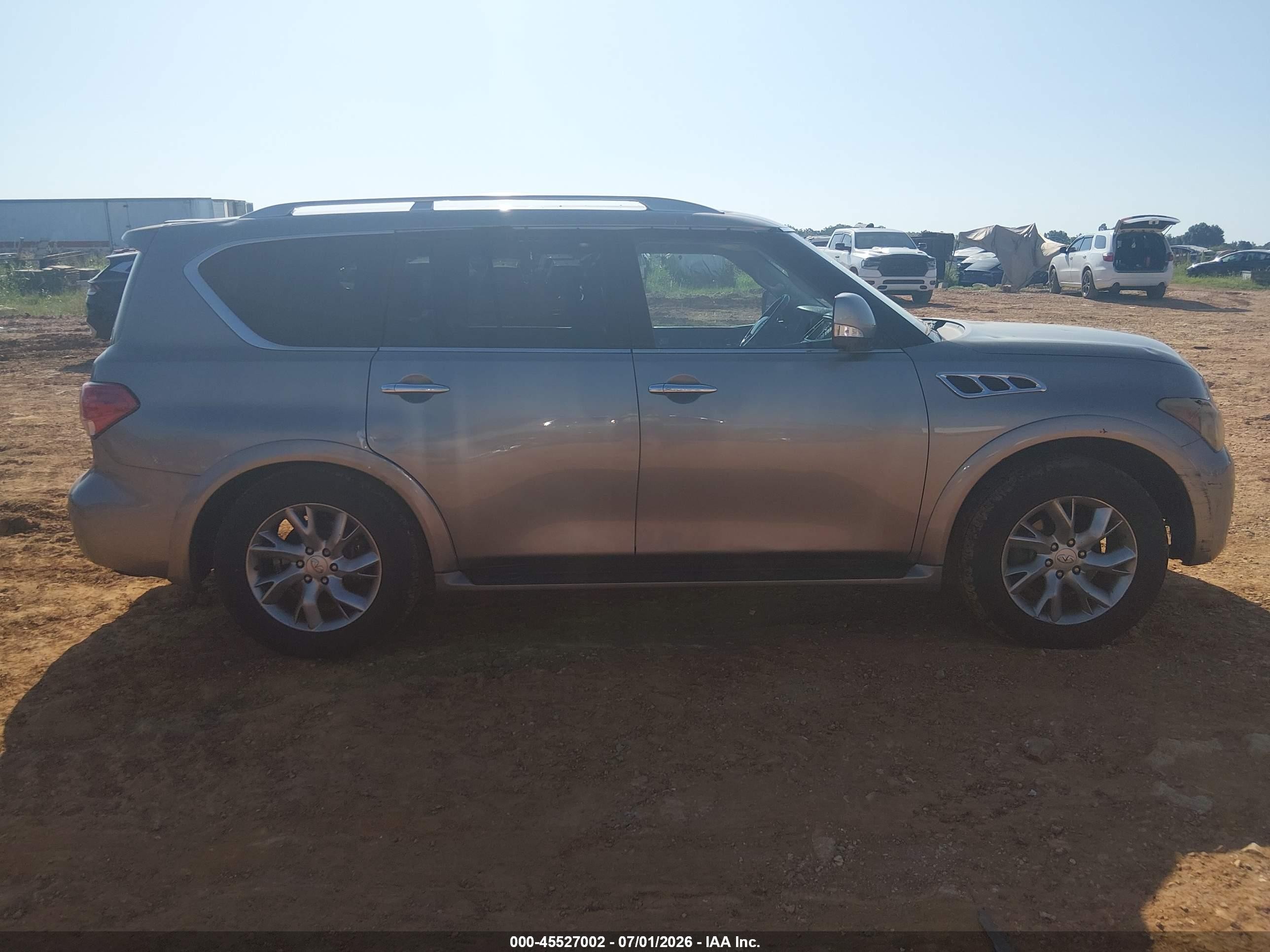 2012 Infiniti Qx56   Silver vin: JN8AZ2NE8C9016770