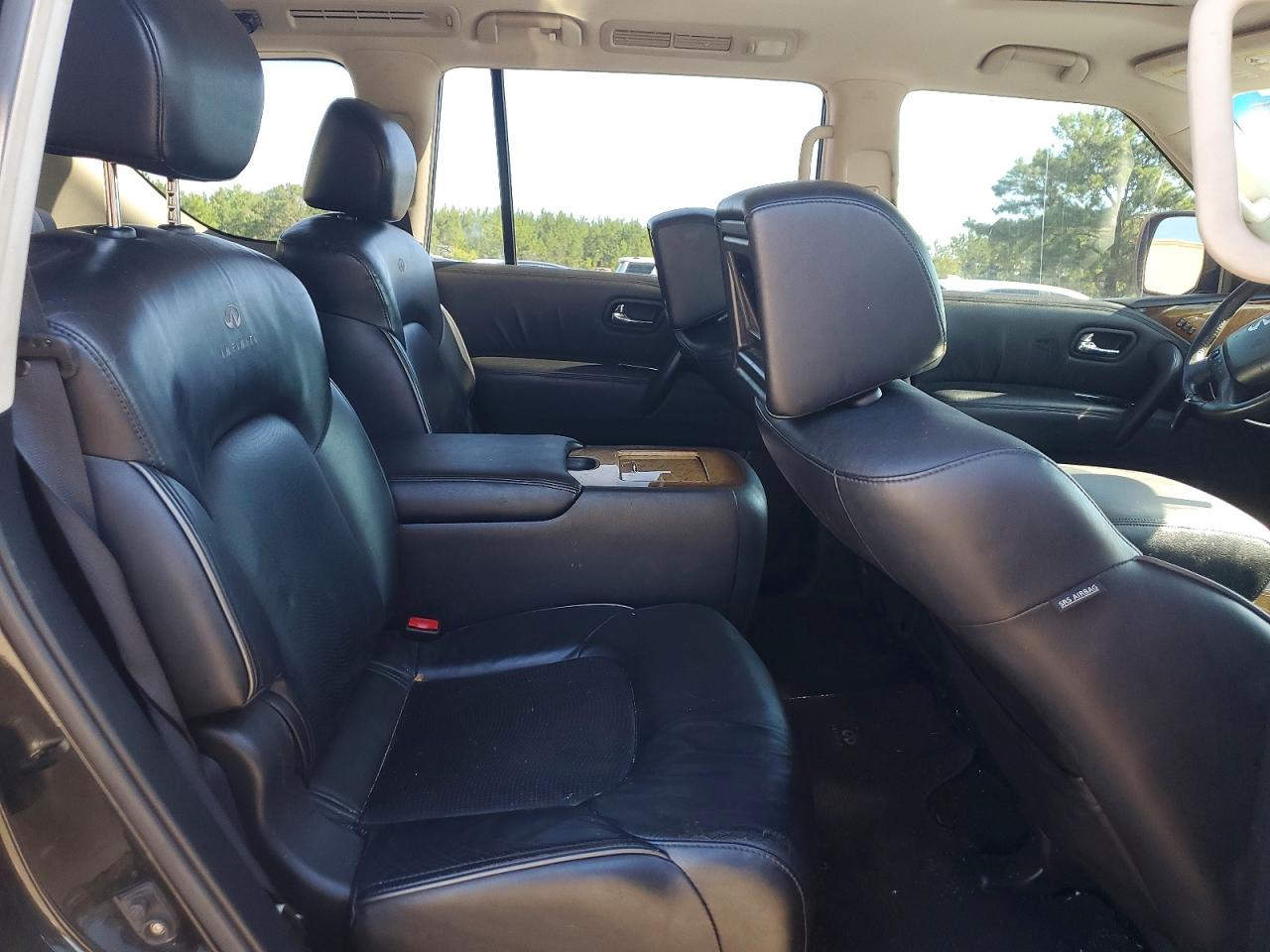 2012 Infiniti Qx56 Base Черный vin: JN8AZ2NE8C9021368
