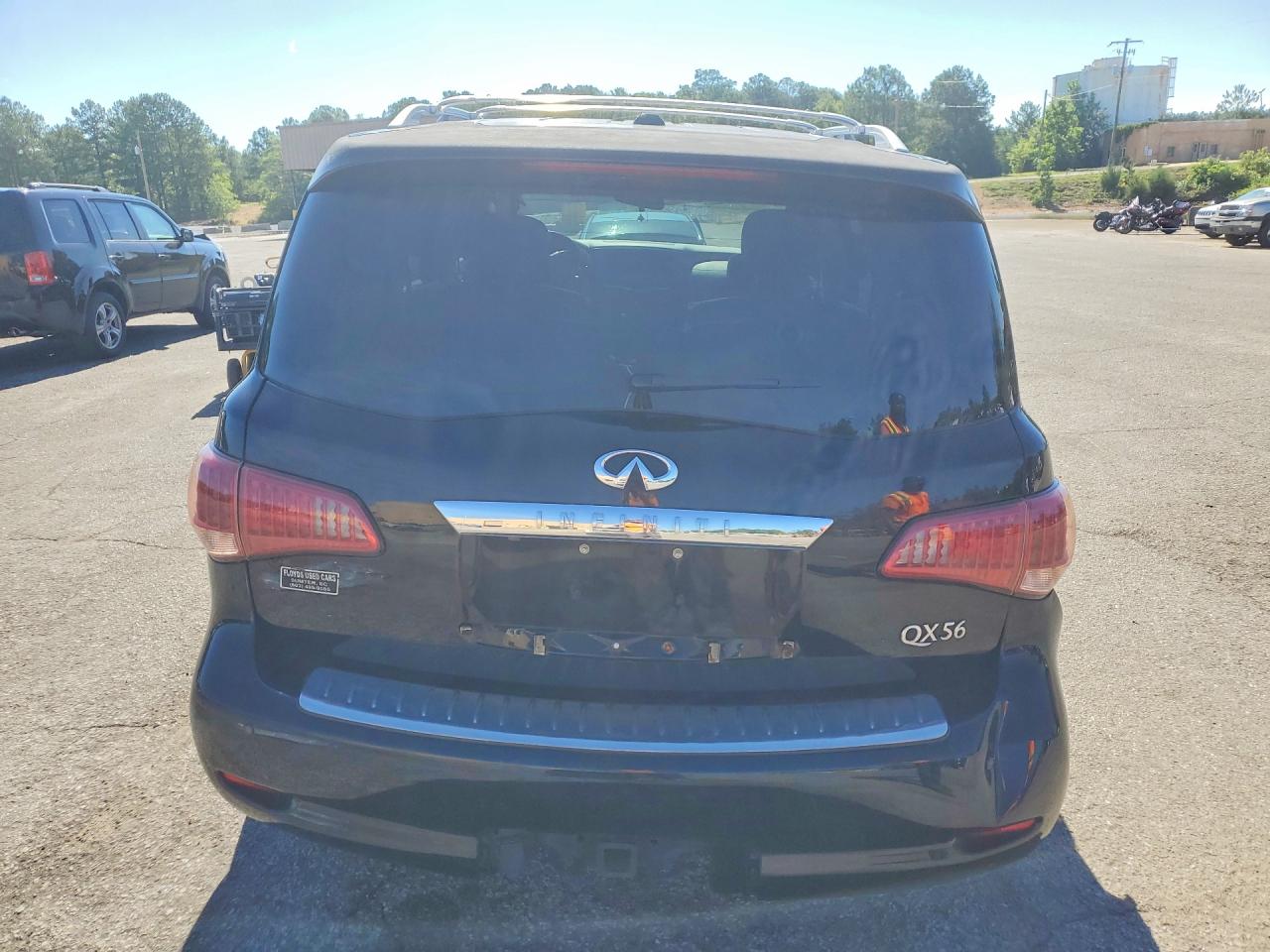 2012 Infiniti Qx56 Base Черный vin: JN8AZ2NE8C9021368