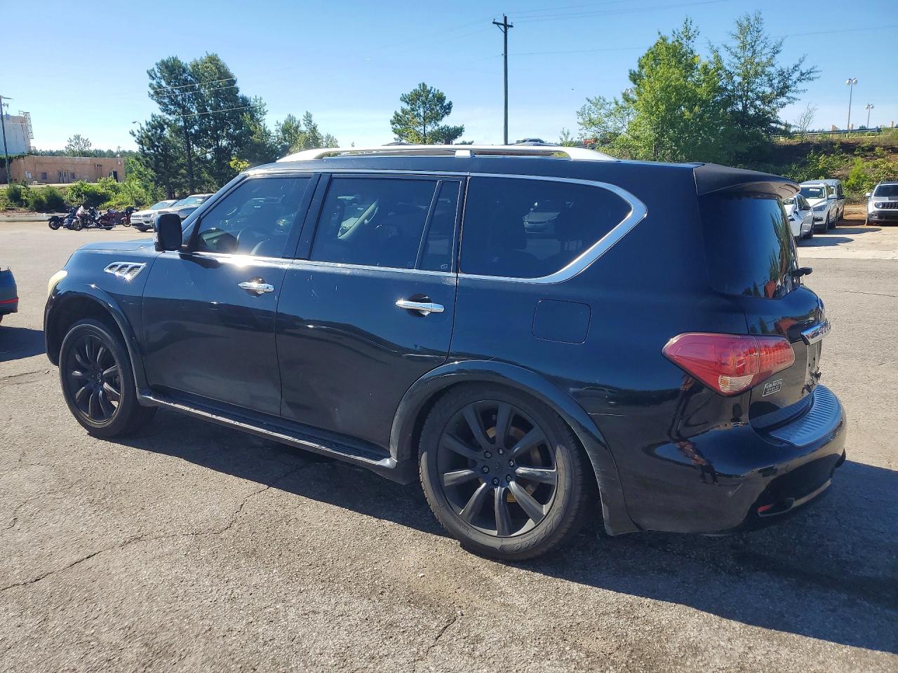 2012 Infiniti Qx56 Base Черный vin: JN8AZ2NE8C9021368