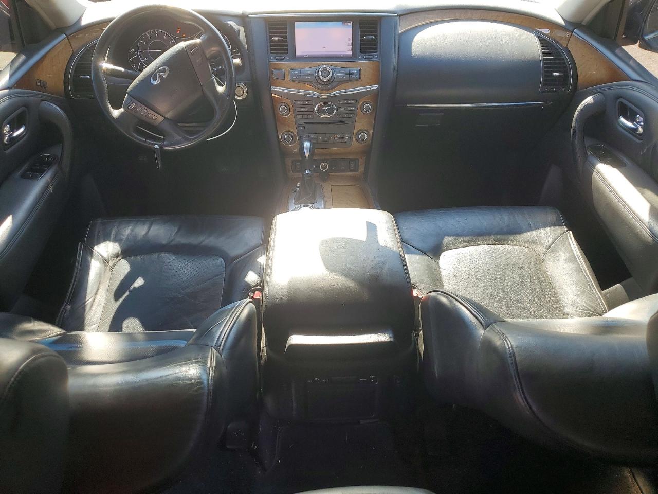 2012 Infiniti Qx56 Base Черный vin: JN8AZ2NE8C9021368