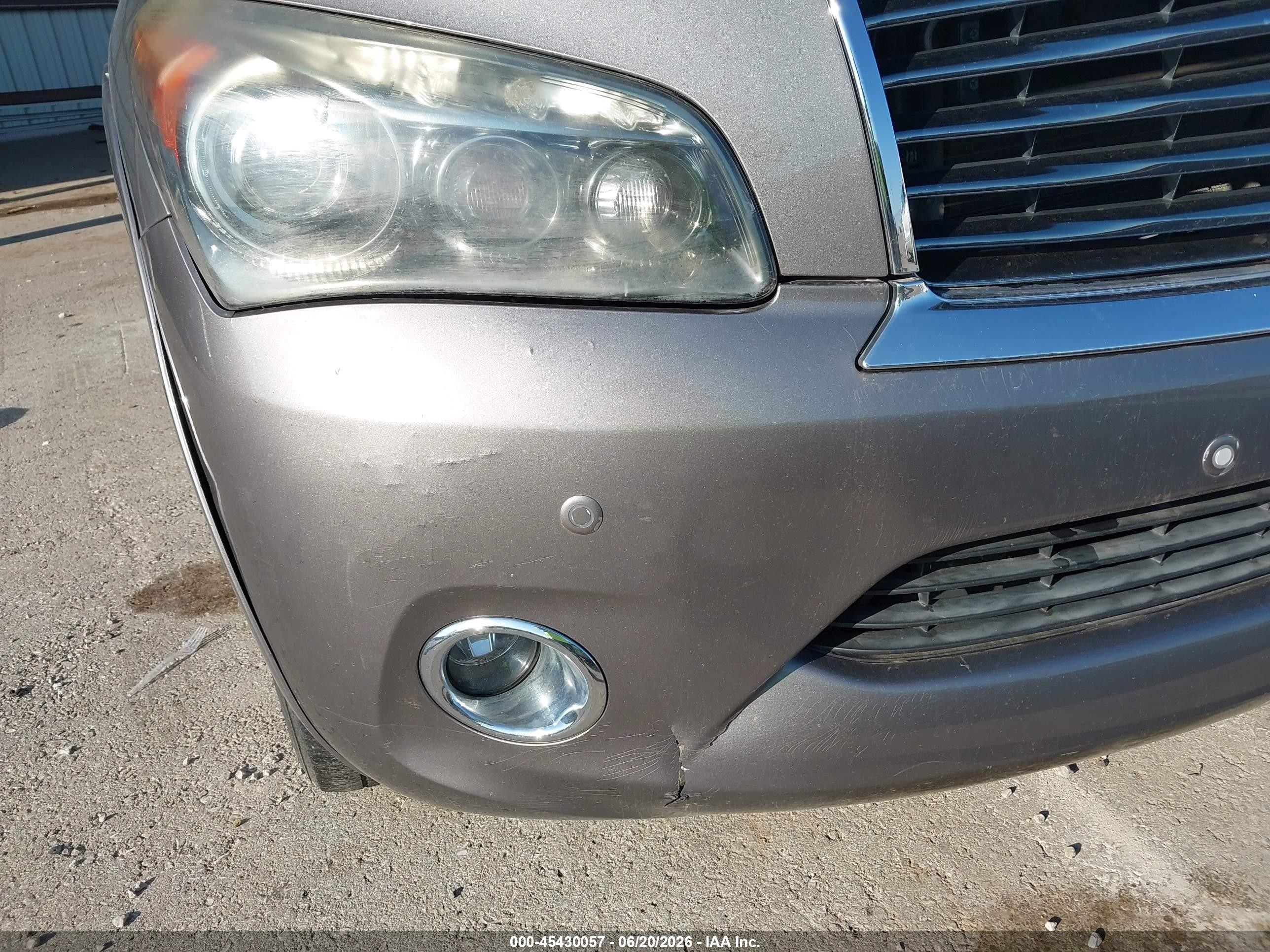 2013 Infiniti Qx56   Gray vin: JN8AZ2NE8D9061371