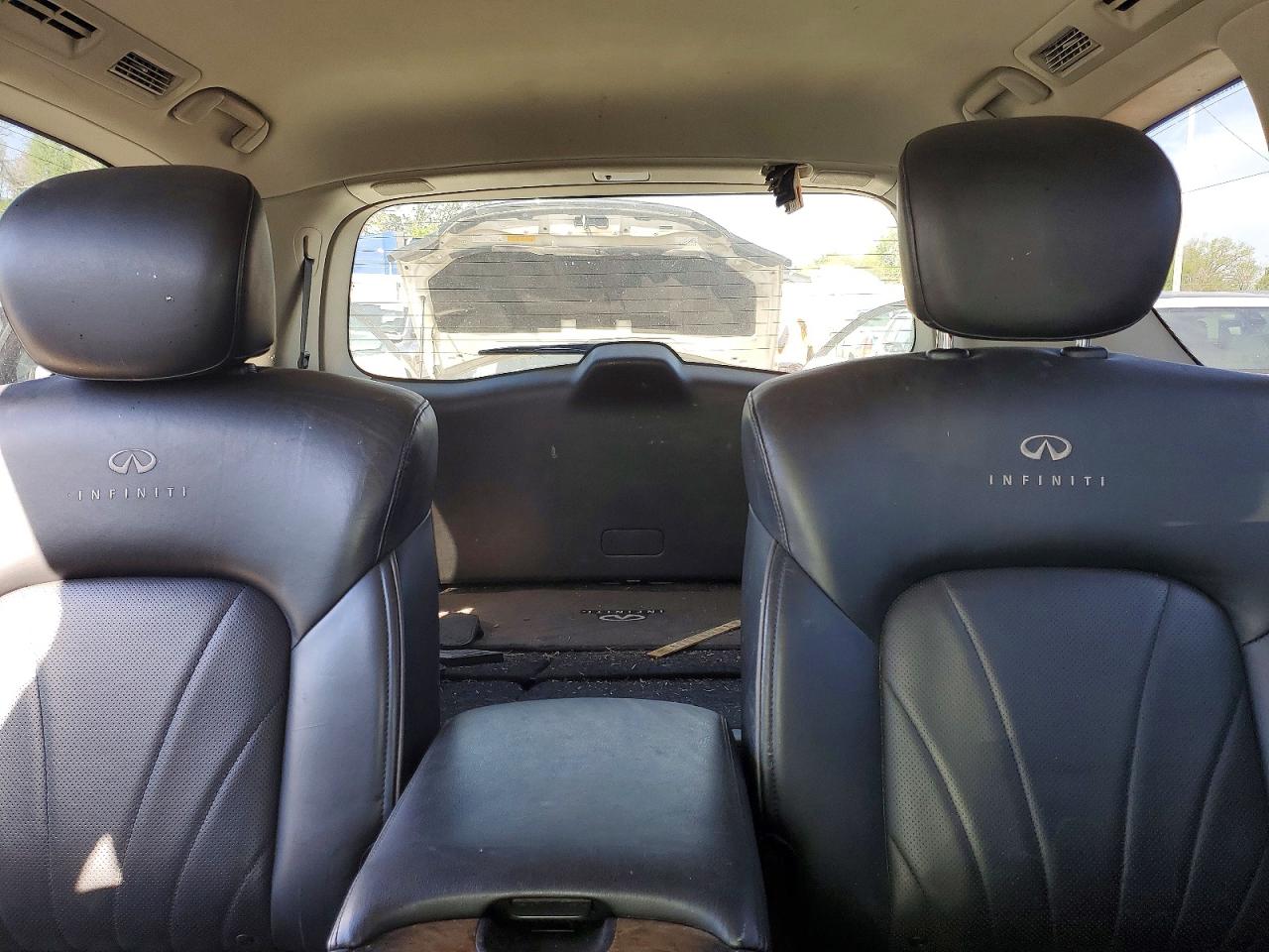 2014 Infiniti Qx80 Base White vin: JN8AZ2NE8E9062909
