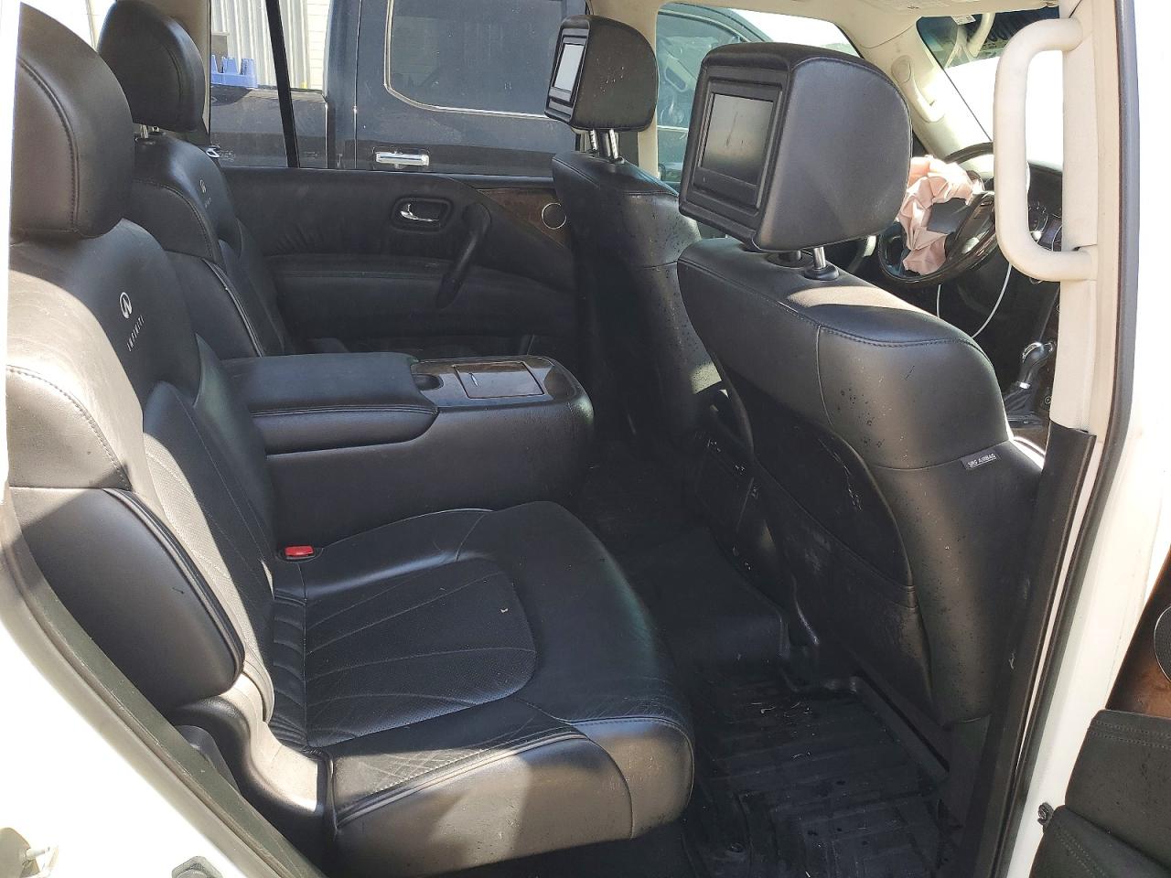 2014 Infiniti Qx80 Base White vin: JN8AZ2NE8E9062909