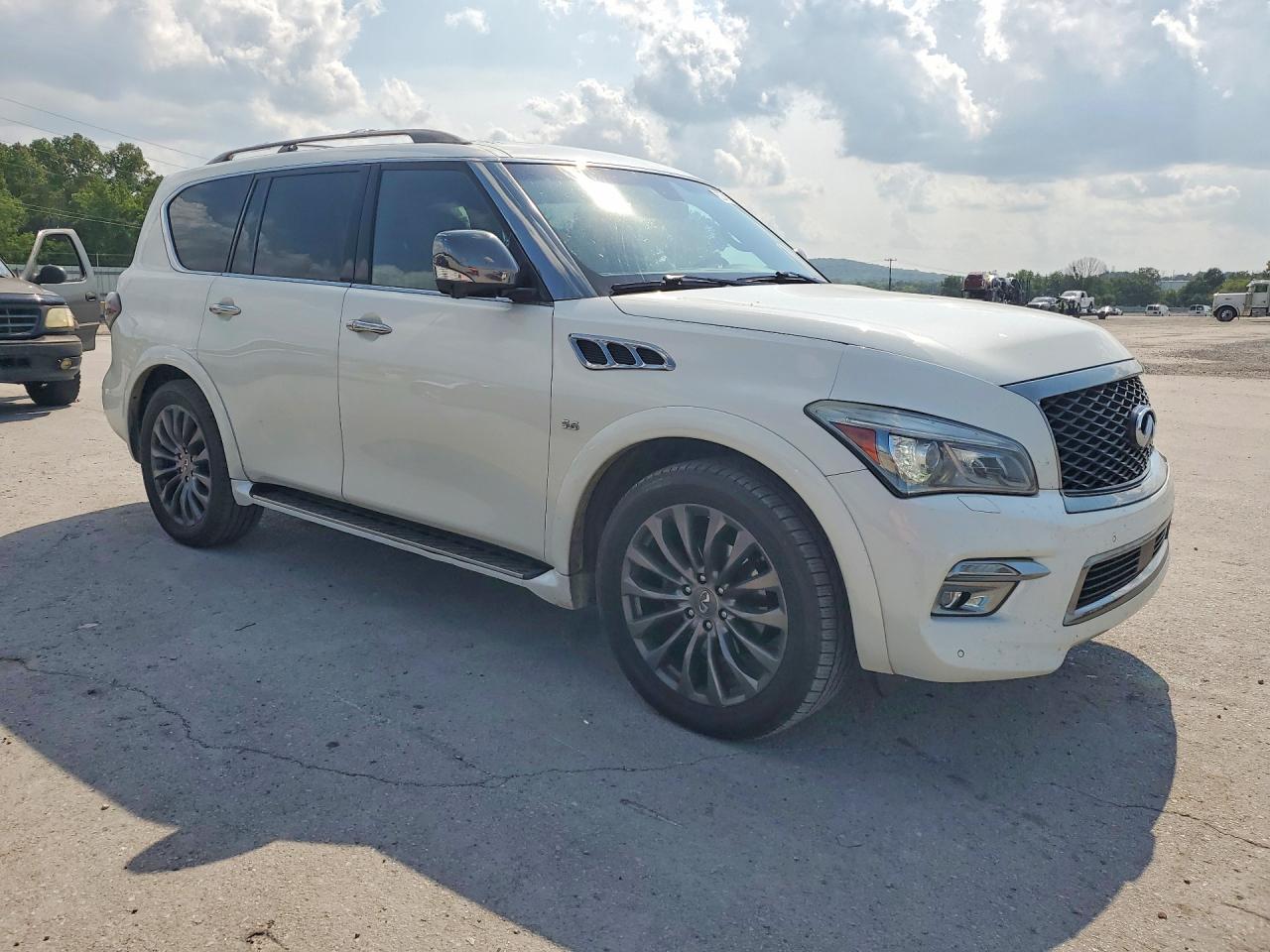 2015 Infiniti Qx80 Base Белый vin: JN8AZ2NE8F9082272