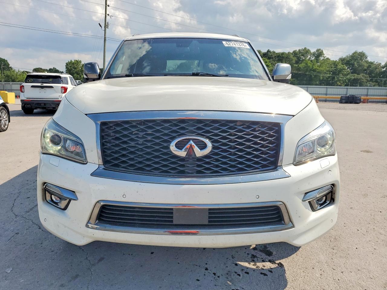 2015 Infiniti Qx80 Base Белый vin: JN8AZ2NE8F9082272