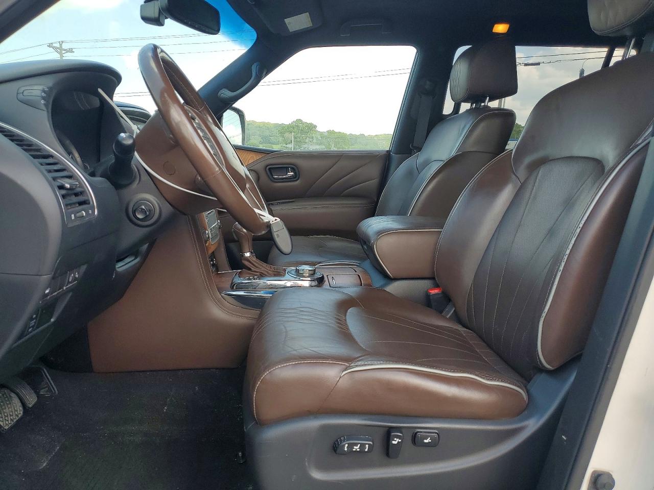 2015 Infiniti Qx80 Base Белый vin: JN8AZ2NE8F9082272