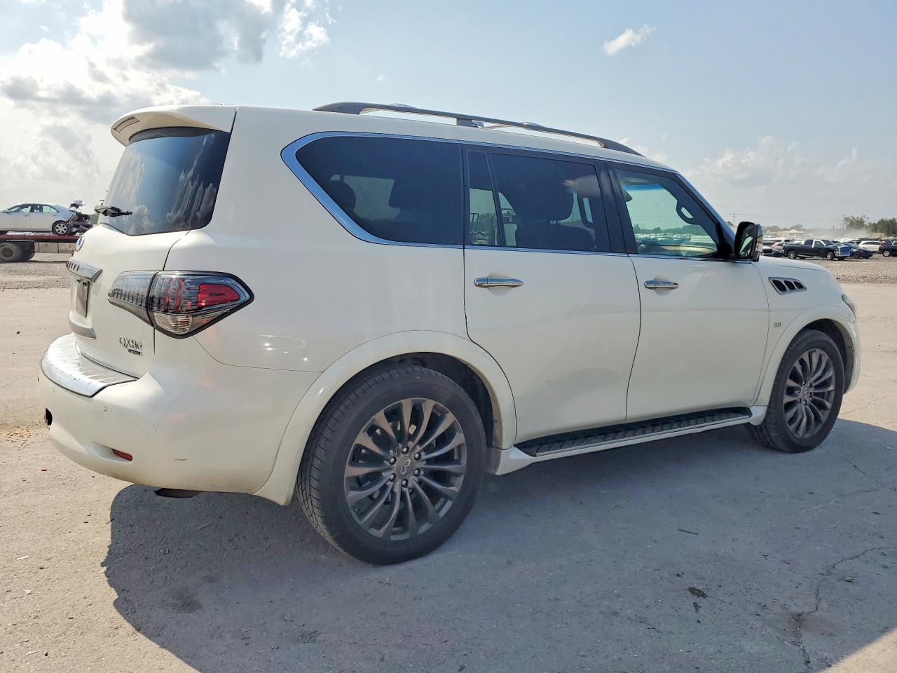 2015 Infiniti Qx80 Base Белый vin: JN8AZ2NE8F9082272