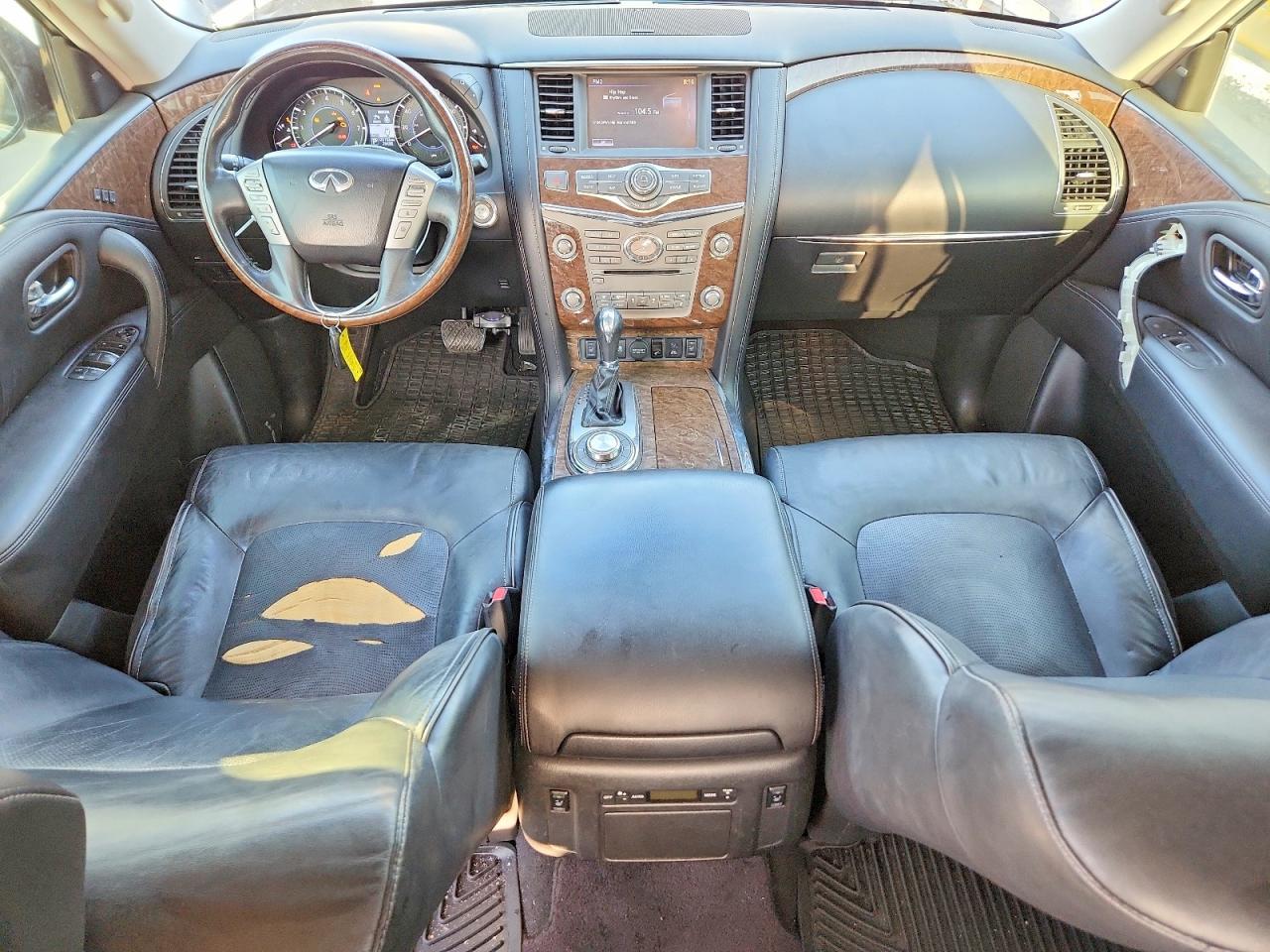 2015 Infiniti Qx80 Base Blue vin: JN8AZ2NE8F9084121