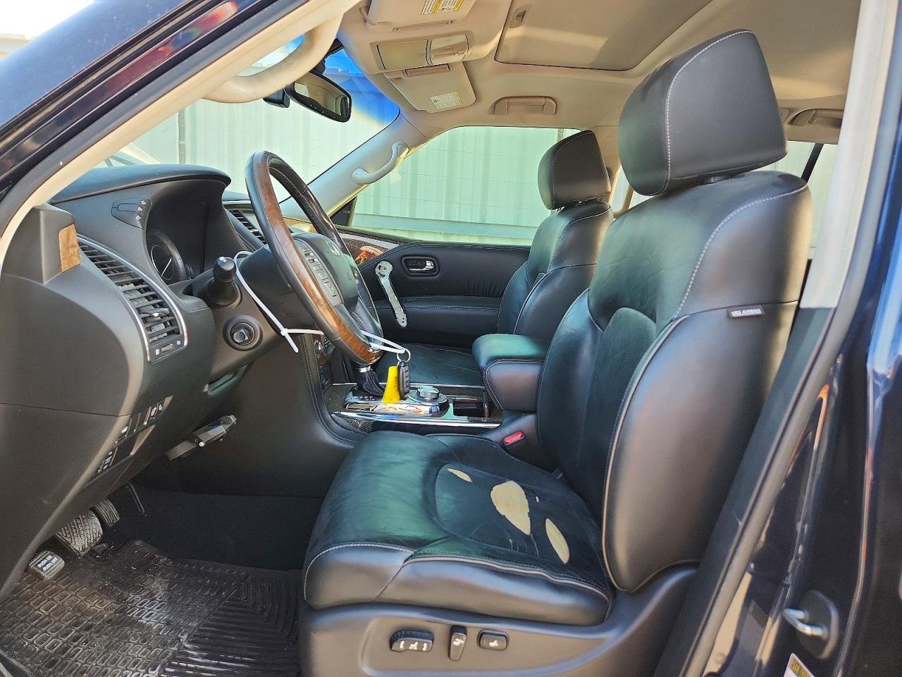 2015 Infiniti Qx80 Base Blue vin: JN8AZ2NE8F9084121