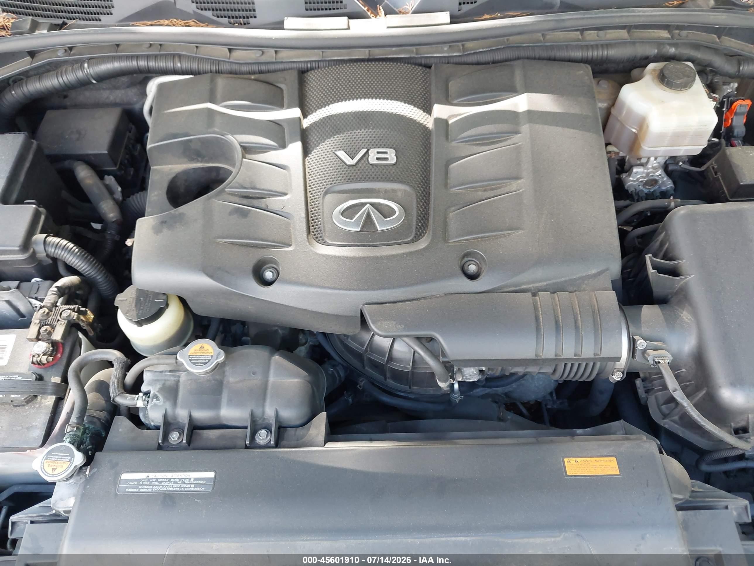2011 Infiniti Qx56 Green vin: JN8AZ2NE9B9000527