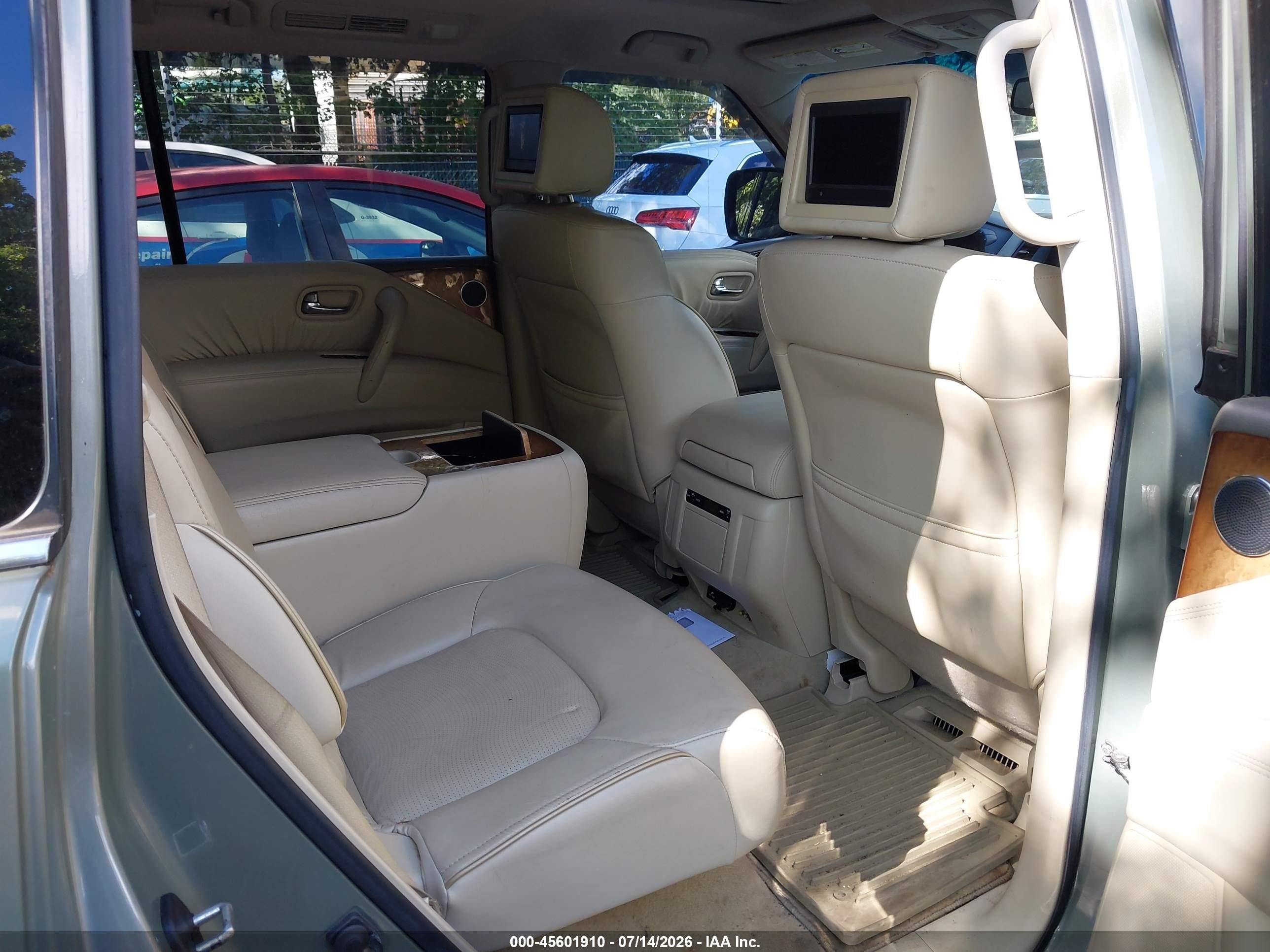2011 Infiniti Qx56 Green vin: JN8AZ2NE9B9000527