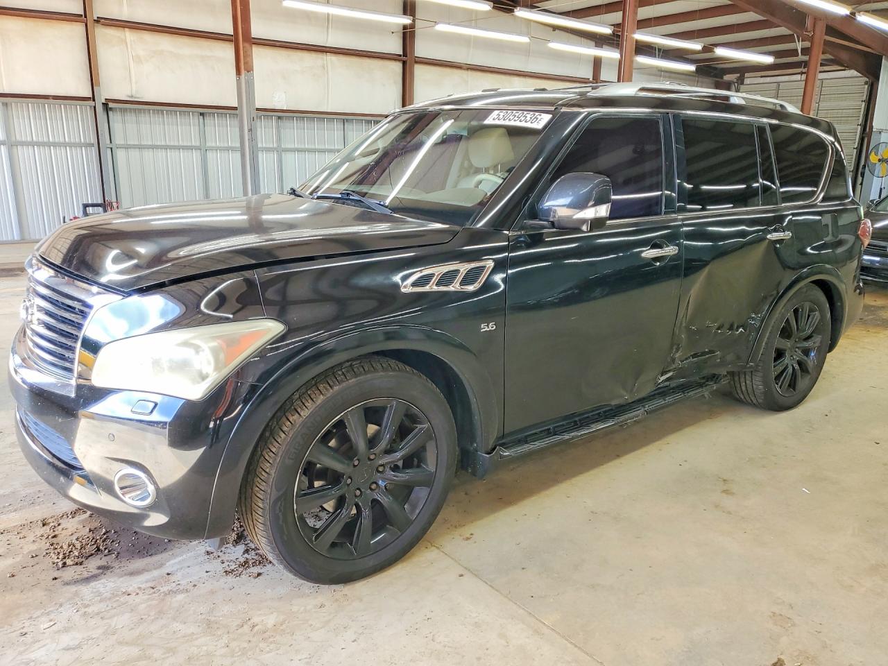 2012 Infiniti Qx56 Base Black vin: JN8AZ2NE9C9016020