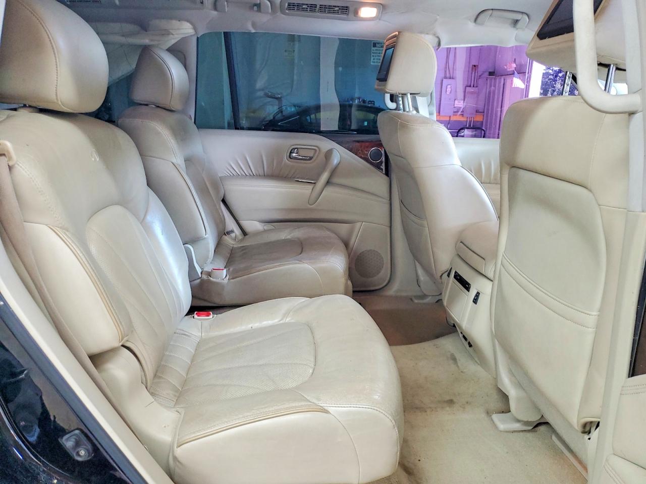 2012 Infiniti Qx56 Base Black vin: JN8AZ2NE9C9016020